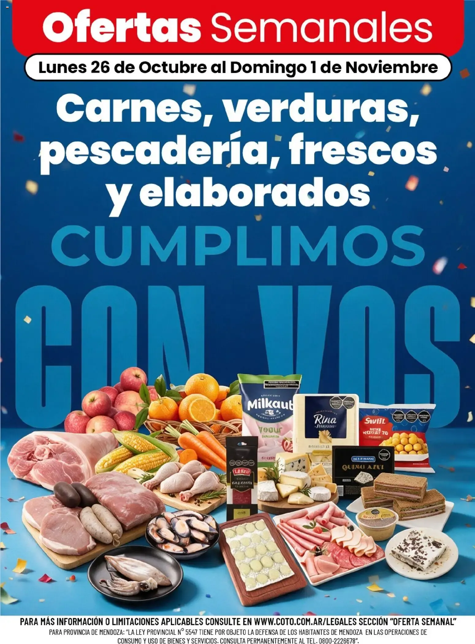 Ofertas de Coto - Ofertas || del 26/10/2026 - 01/11/2026 || Descuentos 26 de octubre al 1 de noviembre 2026 - Página 1 del catálogo