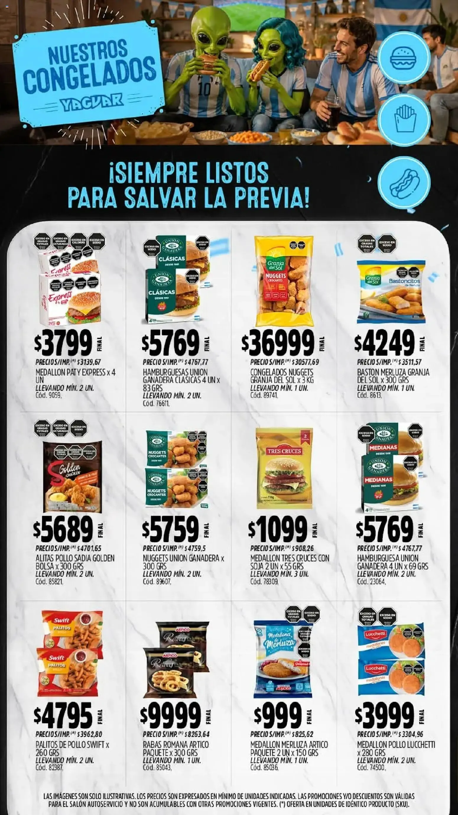 Ofertas de Mayorista Yaguar: Precios de Otro Planeta 13 de julio al 18 de julio 2026 - Página 8 del catálogo
