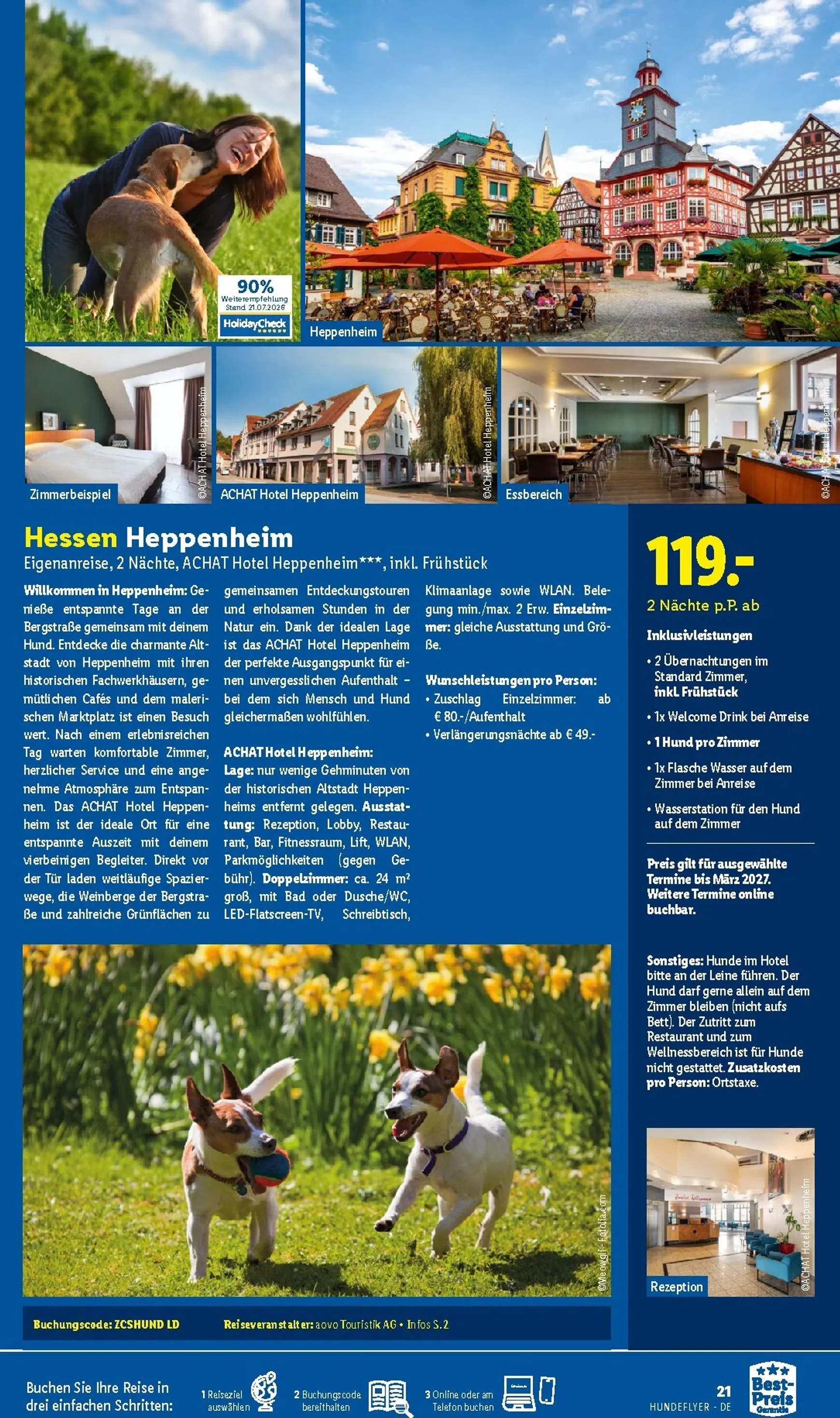 Urlaub mit Wau-Effekt lohnt sich. Lidl Reisen & Experiences von 29. Juli bis 31. Dezember 2026 - Prospekt seite 21