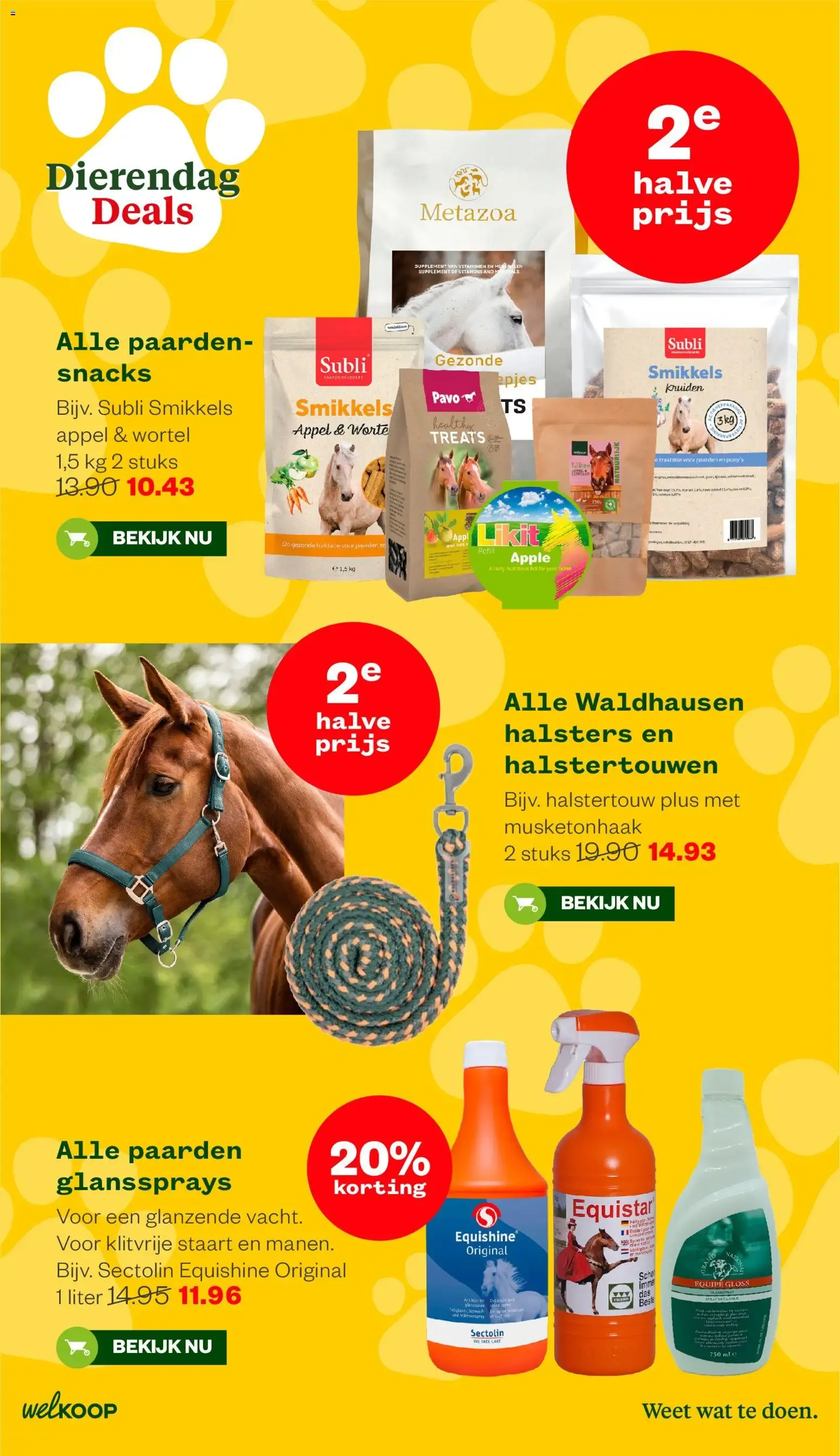 Welkoop Dierendag Deals van 21 september tot 4 oktober 2026 - Folder pagina 17