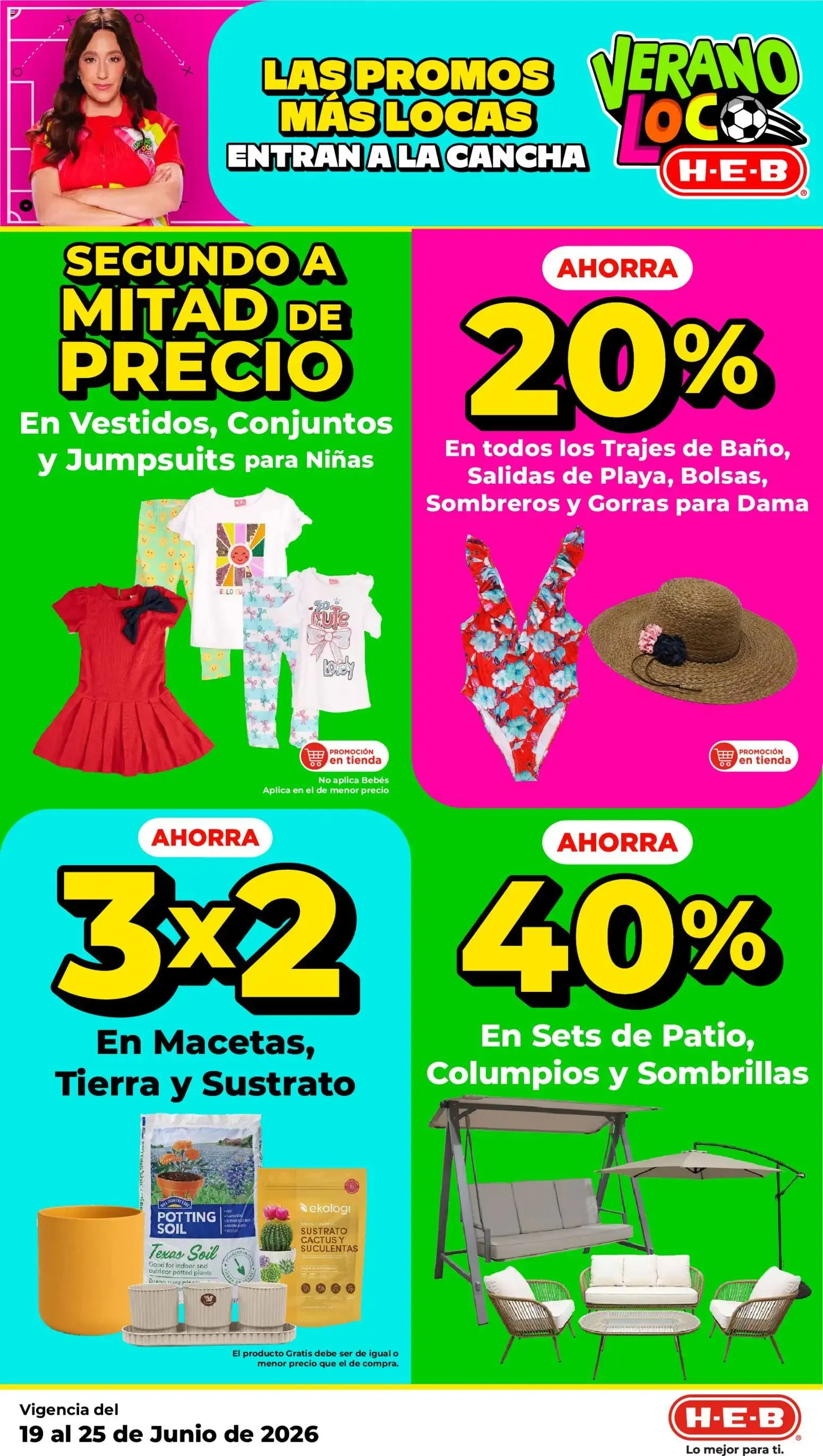 Catálogo de H-E-B Verano Loco: Las Promos más locas entran a la cancha 19 de junio al 25 de junio 2026 - Pagina 21