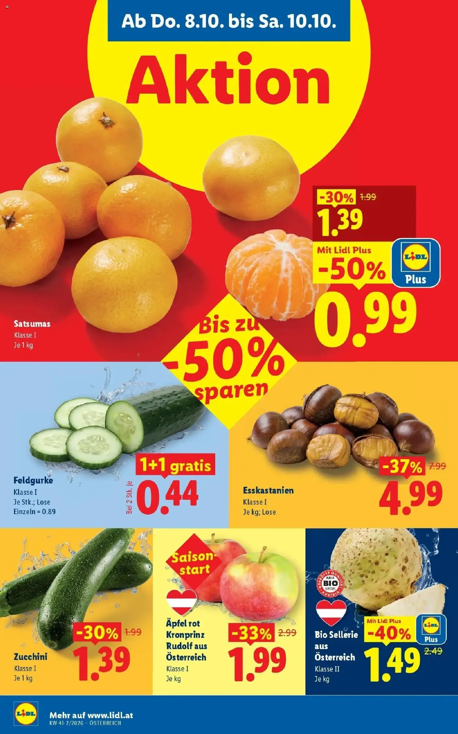 Lidl Flugblatt - Wien ab 04.10.2026 - Angebote ab donnerstag von 8. Oktober bis 10. Oktober 2026 - Flugblätt seite  4