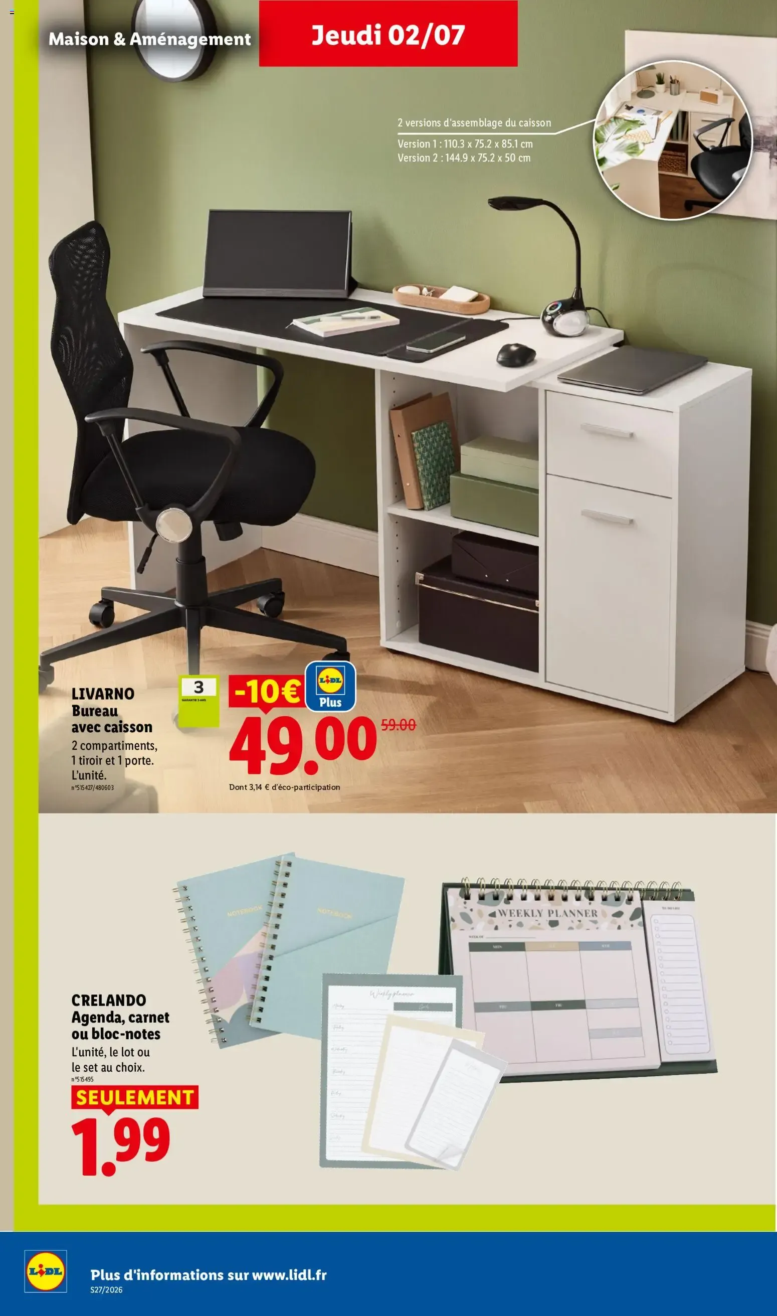 Catalogue LIDL du 02/07/2026 | Promo prospectus en ligne du 2 juillet au 8 juillet 2026 - Catalogue page 34