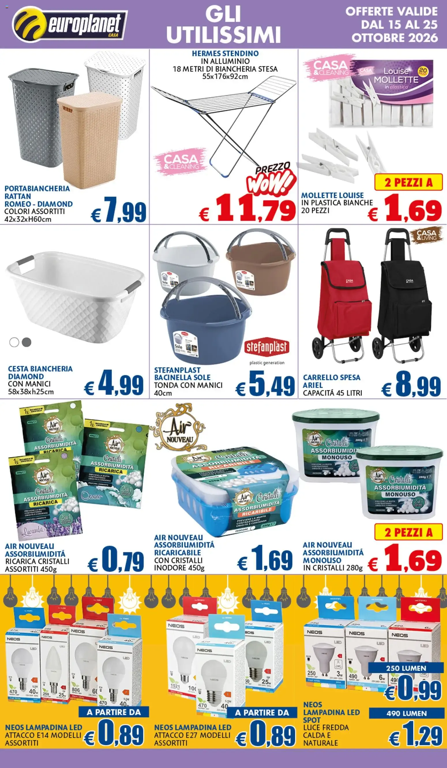 Offerte Europlanet Casa da 15 ottobre a 25 ottobre di 2026 - Pagina del volantino 9