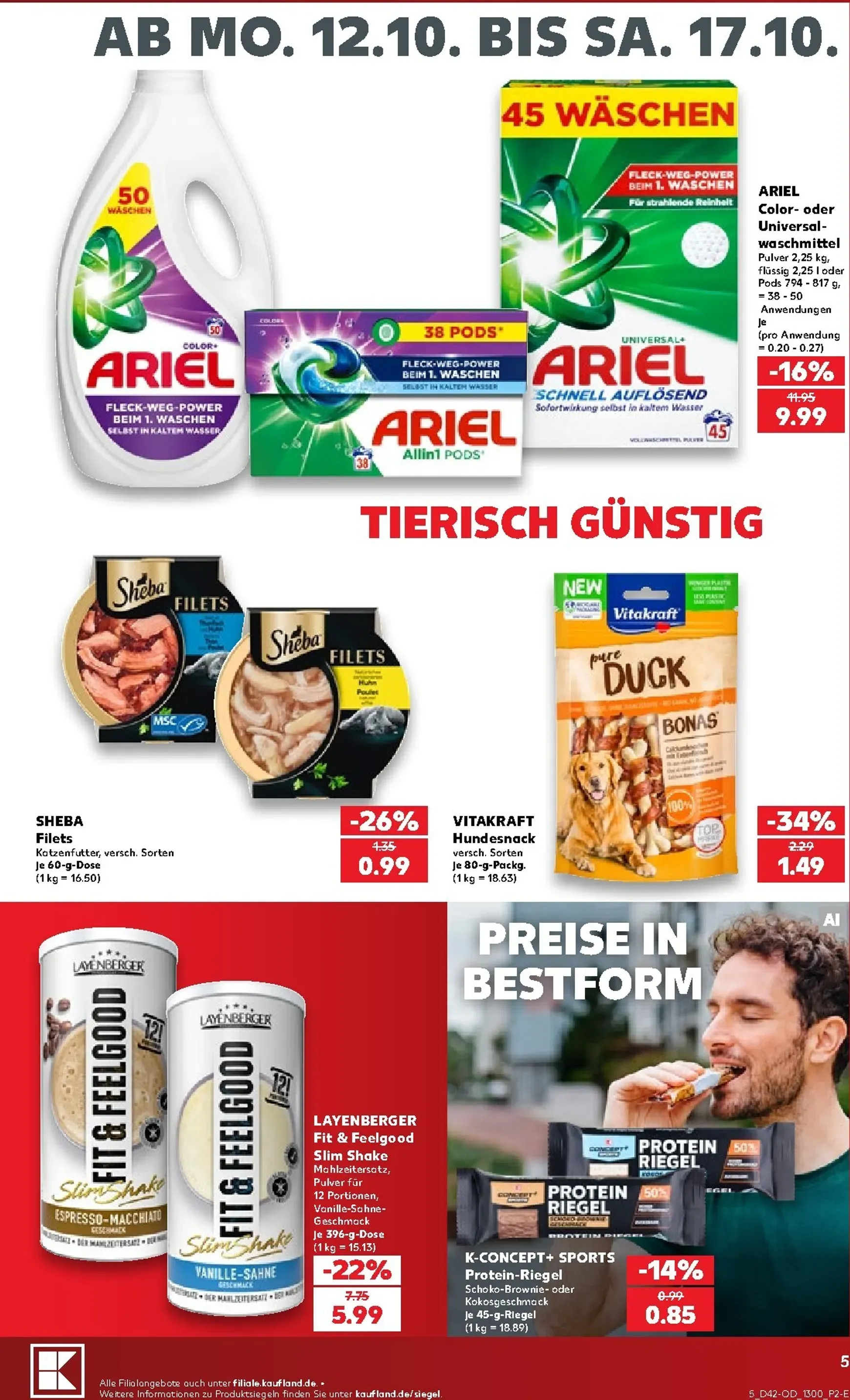 Kaufland: Deutschlands größte Drogerie-Abteilung von 12. Oktober bis 17. Oktober 2026 - Prospekt seite 5