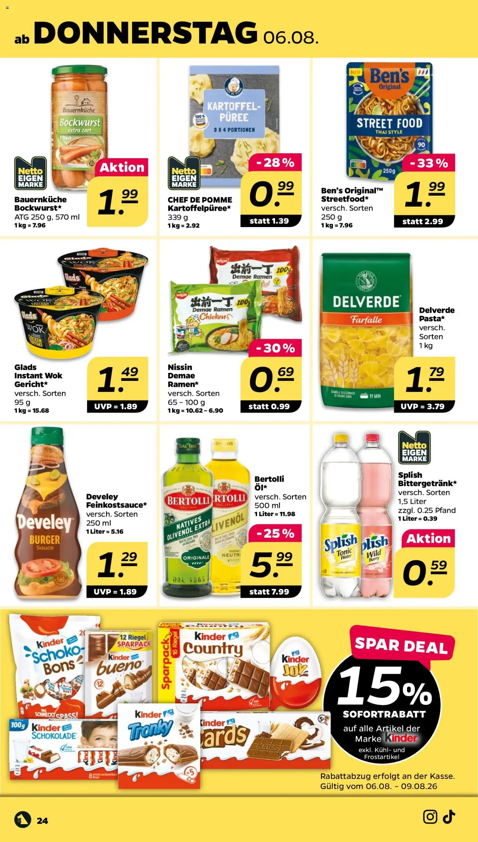 Netto von 3. August bis 8. August 2026 - Prospekt seite 28