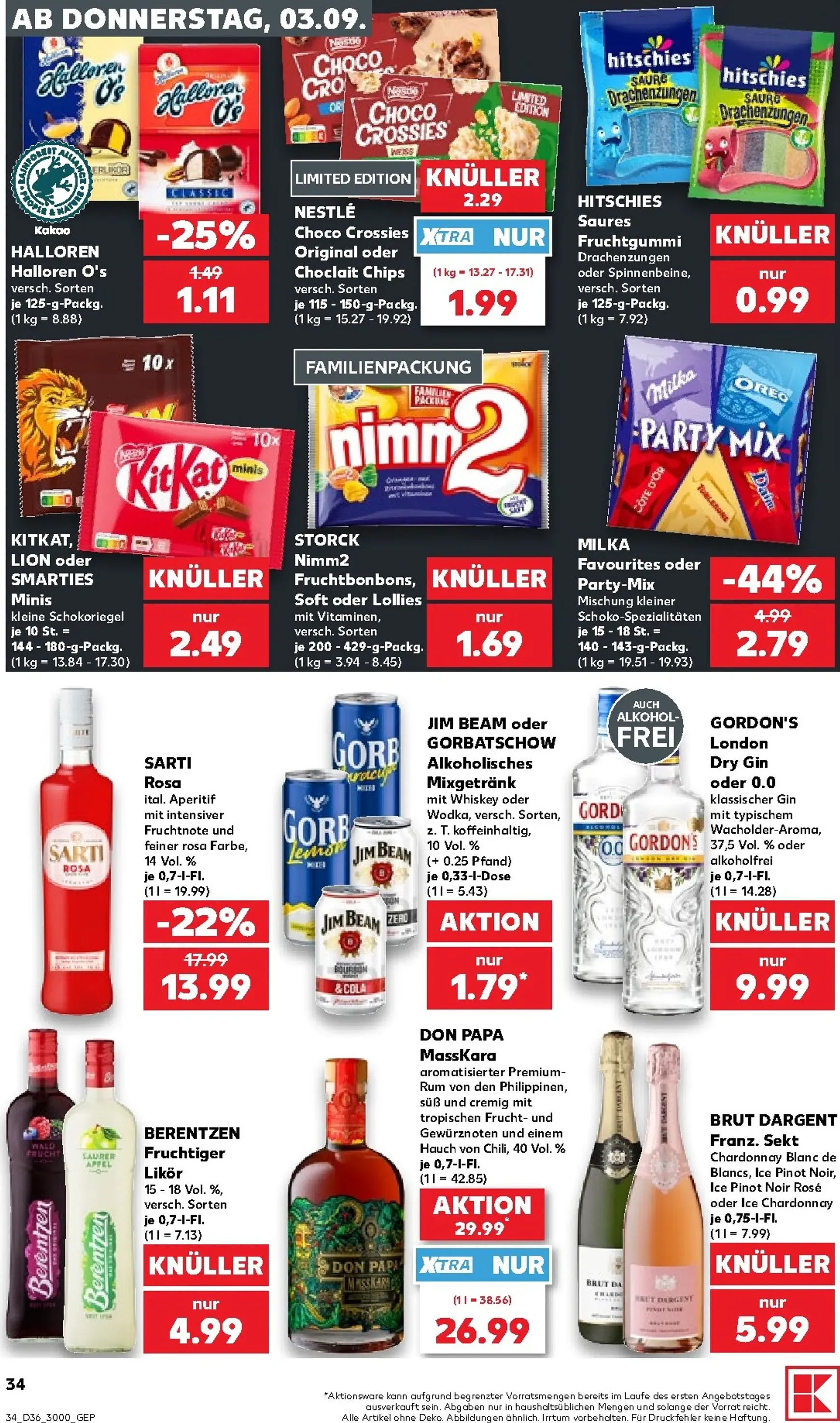 Neuer Kaufland Prospekt – von Donnerstag 03.09.2026 bis Mittwoch 09.09.2026 von 3. September bis 9. September 2026 - Prospekt seite 35