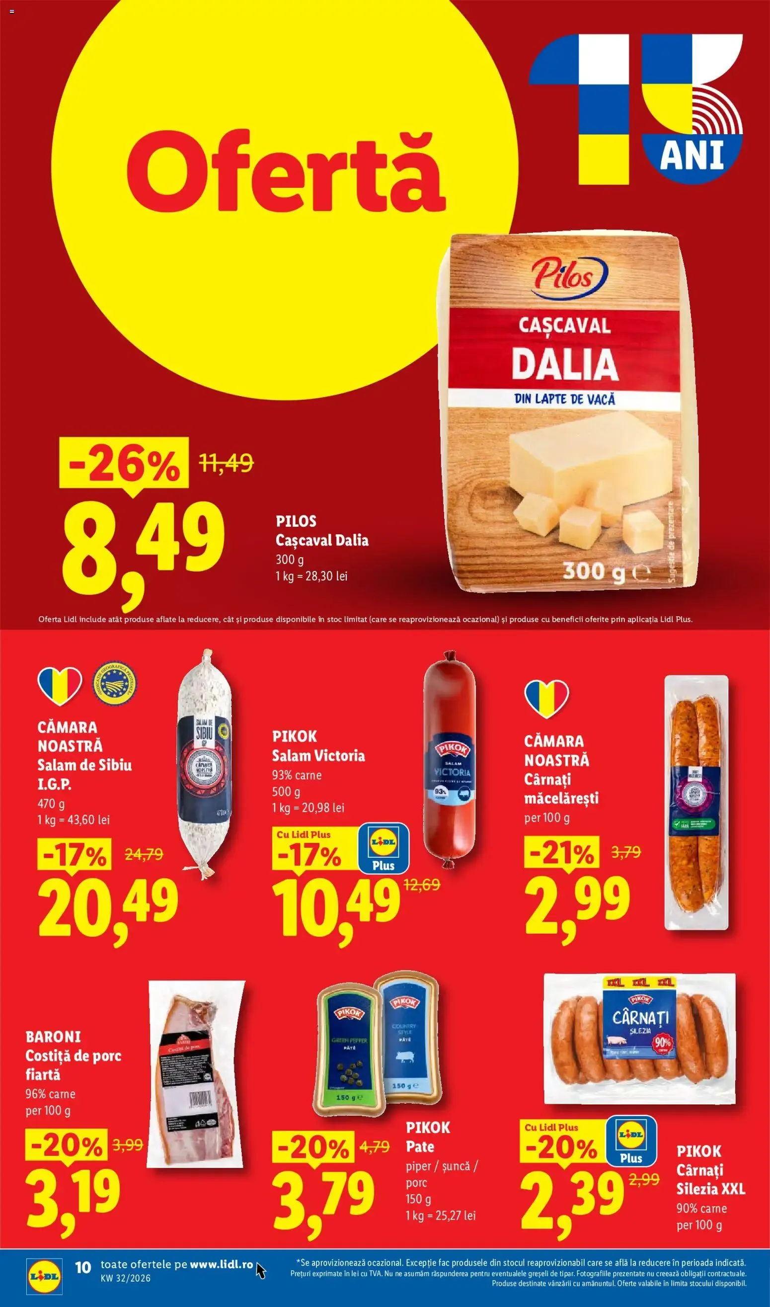 Catalog Catalog LIDL 03.08.2026 - Oferta și Revista online de la 3 august până la 9 august 2026 - Revista Pagina 10