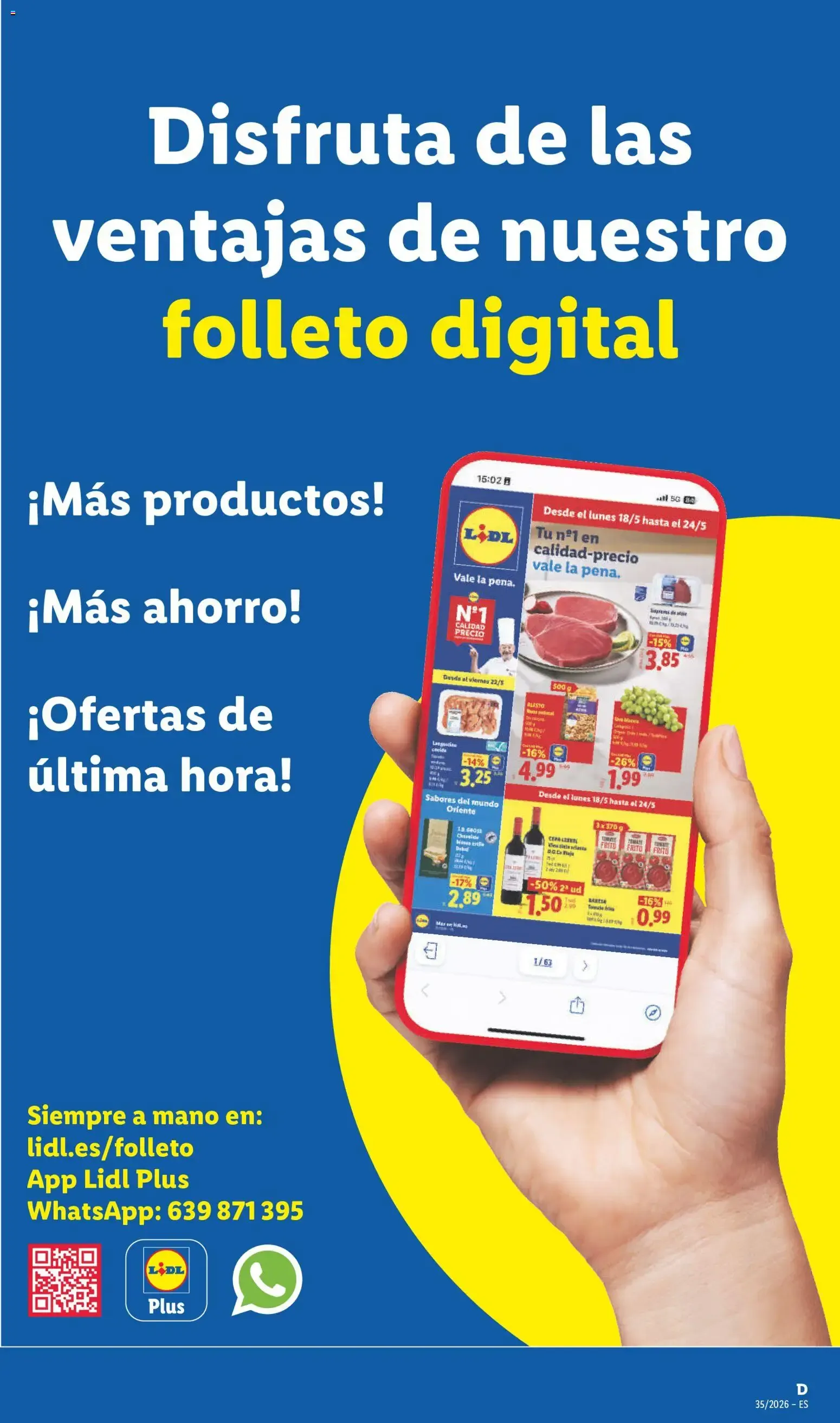 Catálogo de Lidl: Ahorra el doble - Ofertas 24 de agosto al 30 de agosto 2026 - Página 21