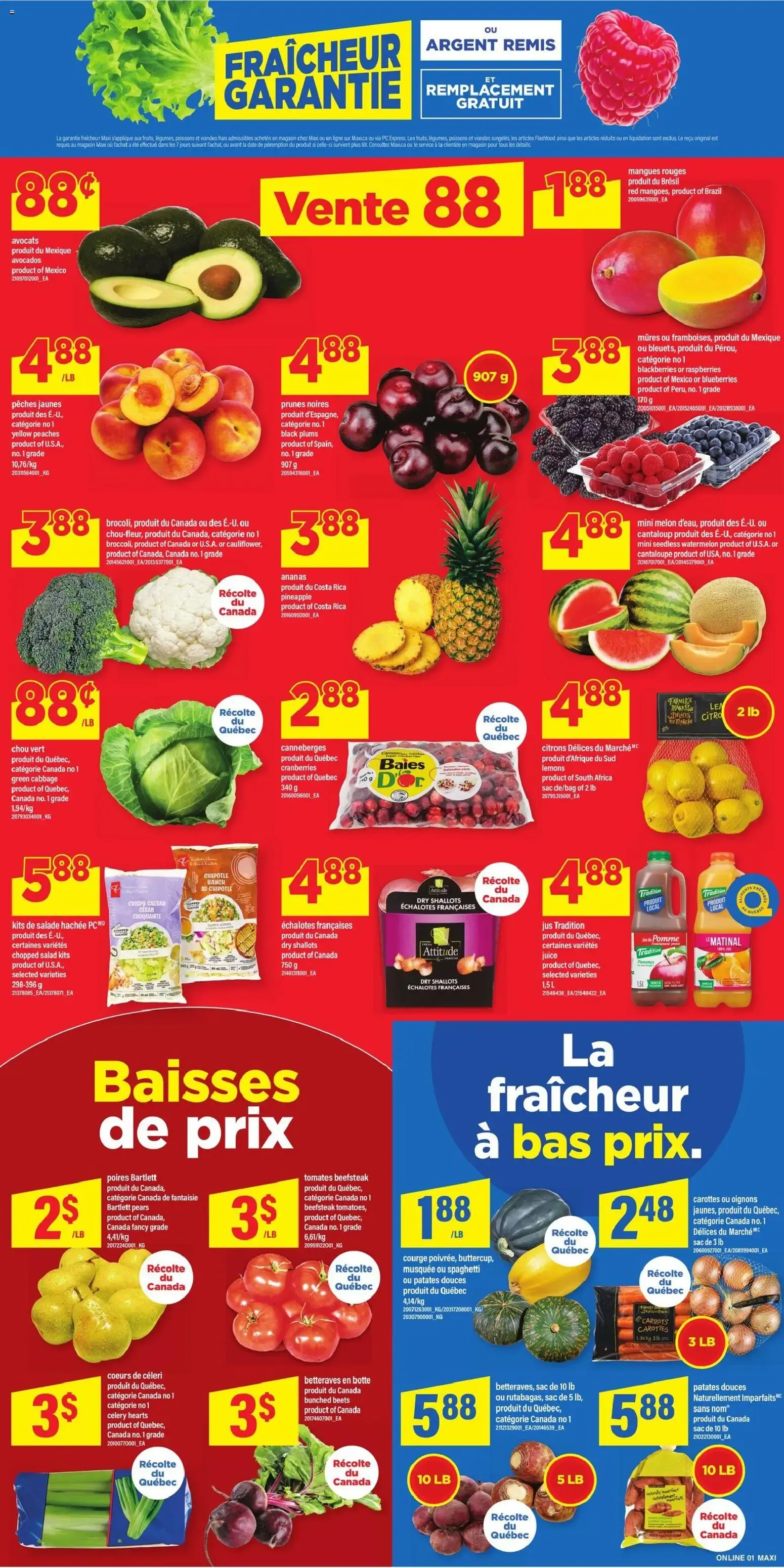 Maxi weekly flyer / circulaire from Oct 22, 2026 > weekly specials & deals from October 22 to October 28 2026 - flyer page 6