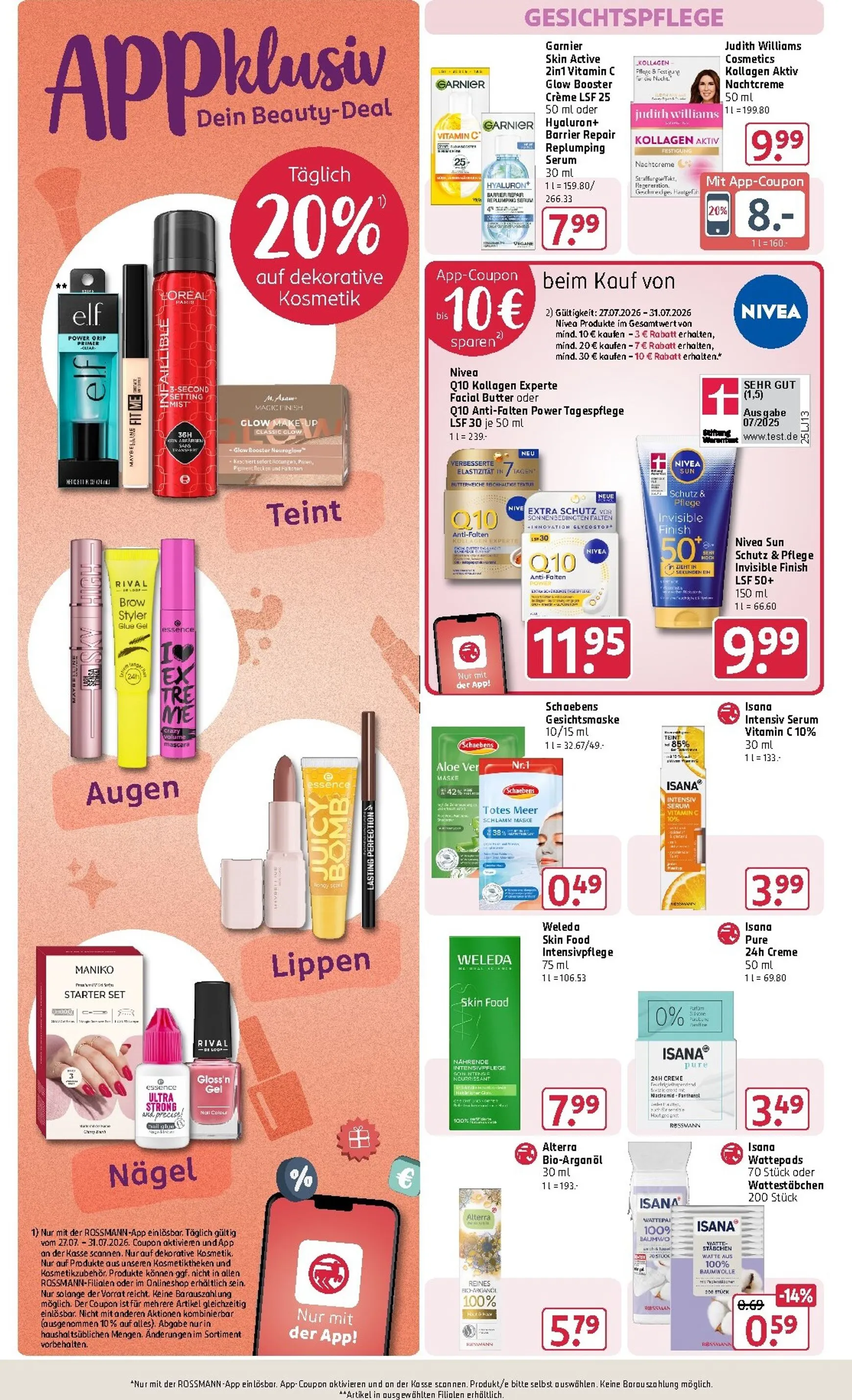 ROSSMANN Prospekt – von Montag 27.07.2026 bis Freitag 31.07.2026 von 27. Juli bis 31. Juli 2026 - Prospekt seite 9