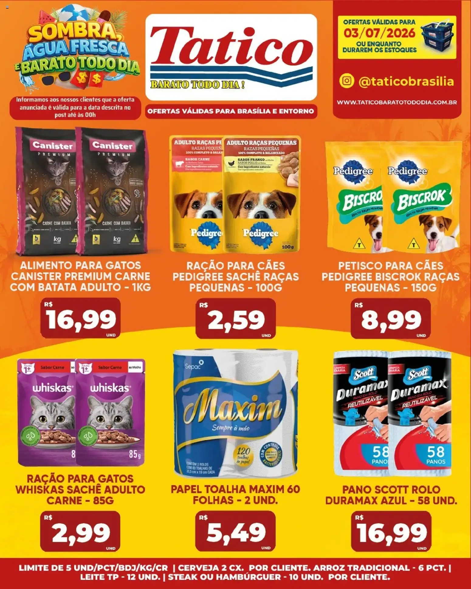 Encarte de Tatico ofertas do Dia de 03/07/2026 | Promoções Online 3 de julho até 3 de julho 2026 - Pagina 22