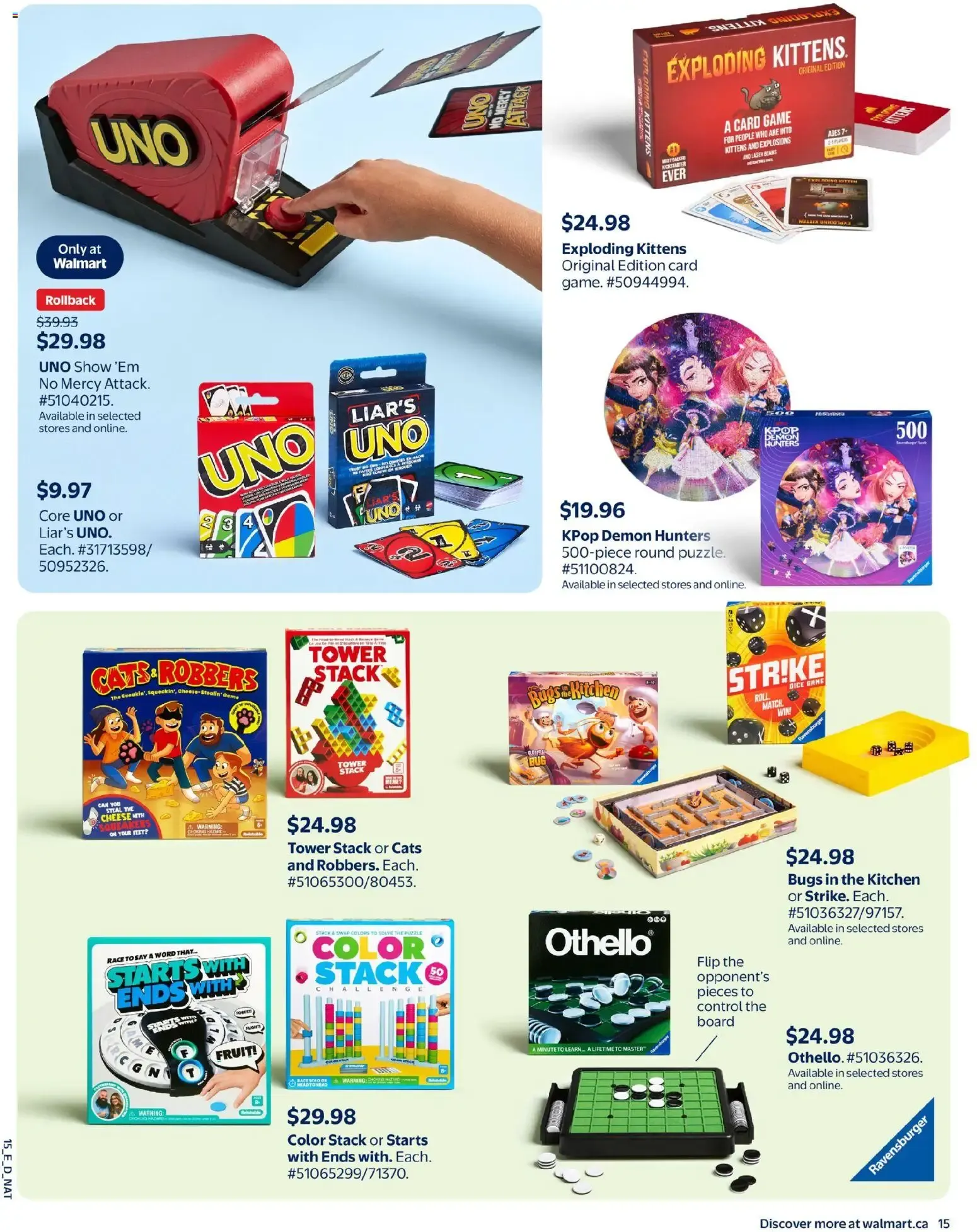 Walmart - Canada's #1 Toy Shop from October 15 to December 23 2026 - flyer page 19