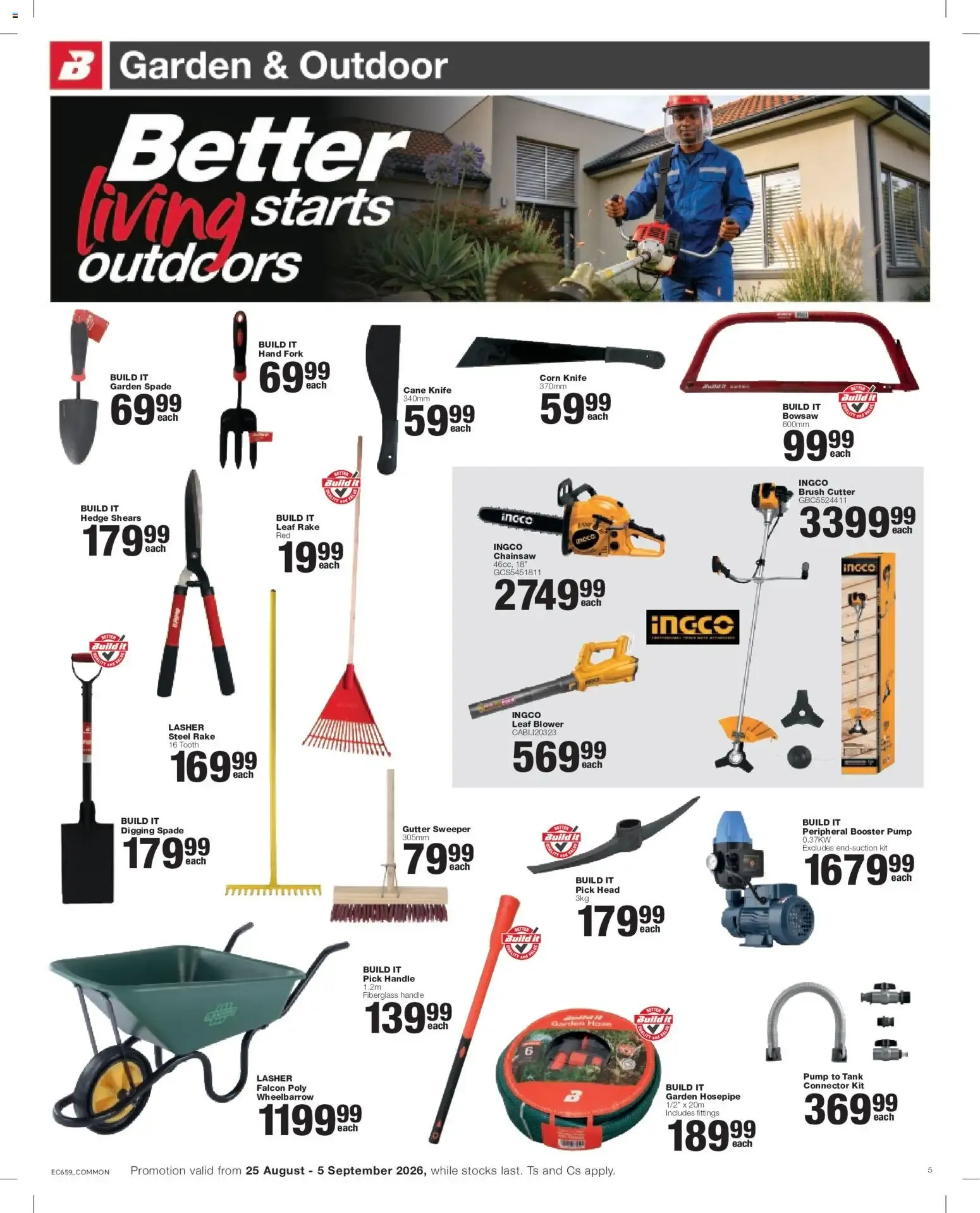 Build it - Sorted Like a BOSS / BOSS Deals from 25 August to 5 September 2026 - Catalogue Page 5