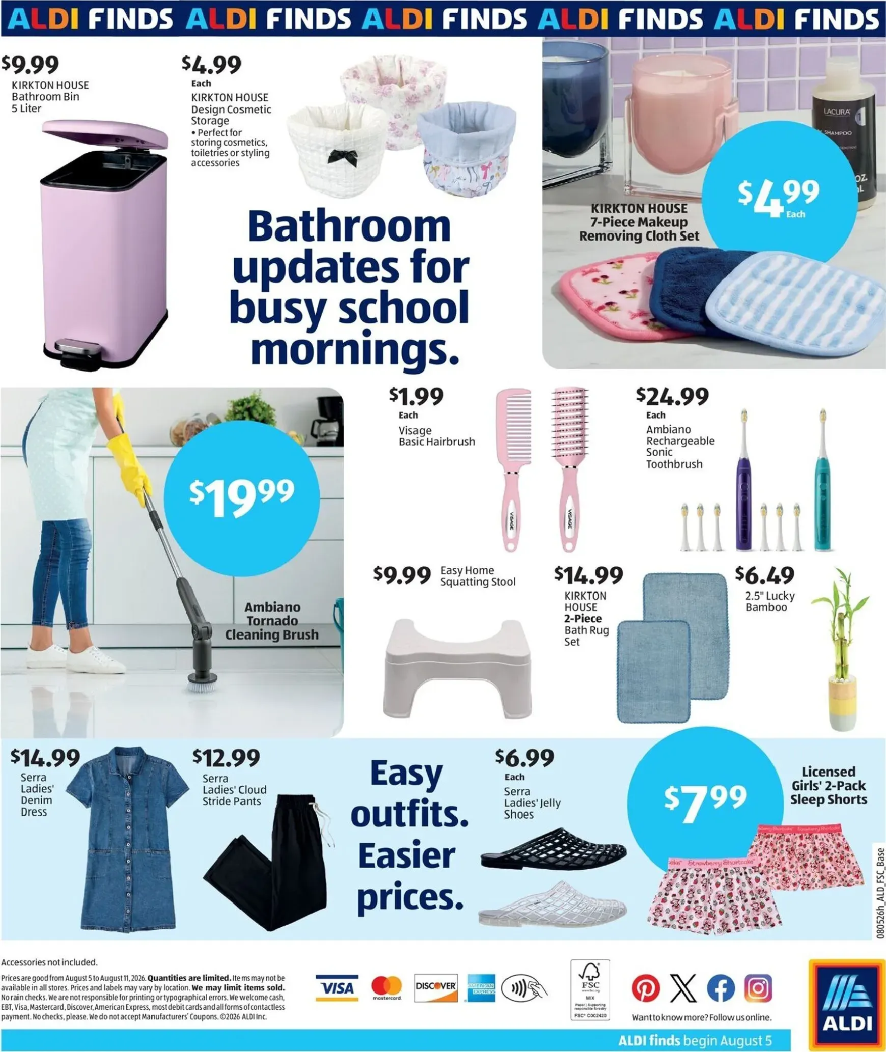 Weekly ad ALDI FINDS Sneak Peek from August 5 to August 11 2026 - Page 2