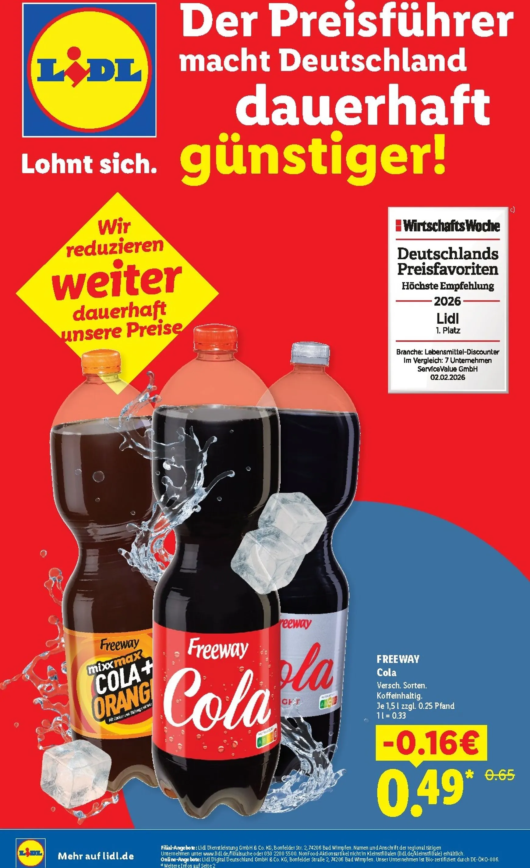 Lidl - Der Preisführer macht Deutschland Prospekt – von Donnerstag 01.10.2026 bis Samstag 31.10.2026