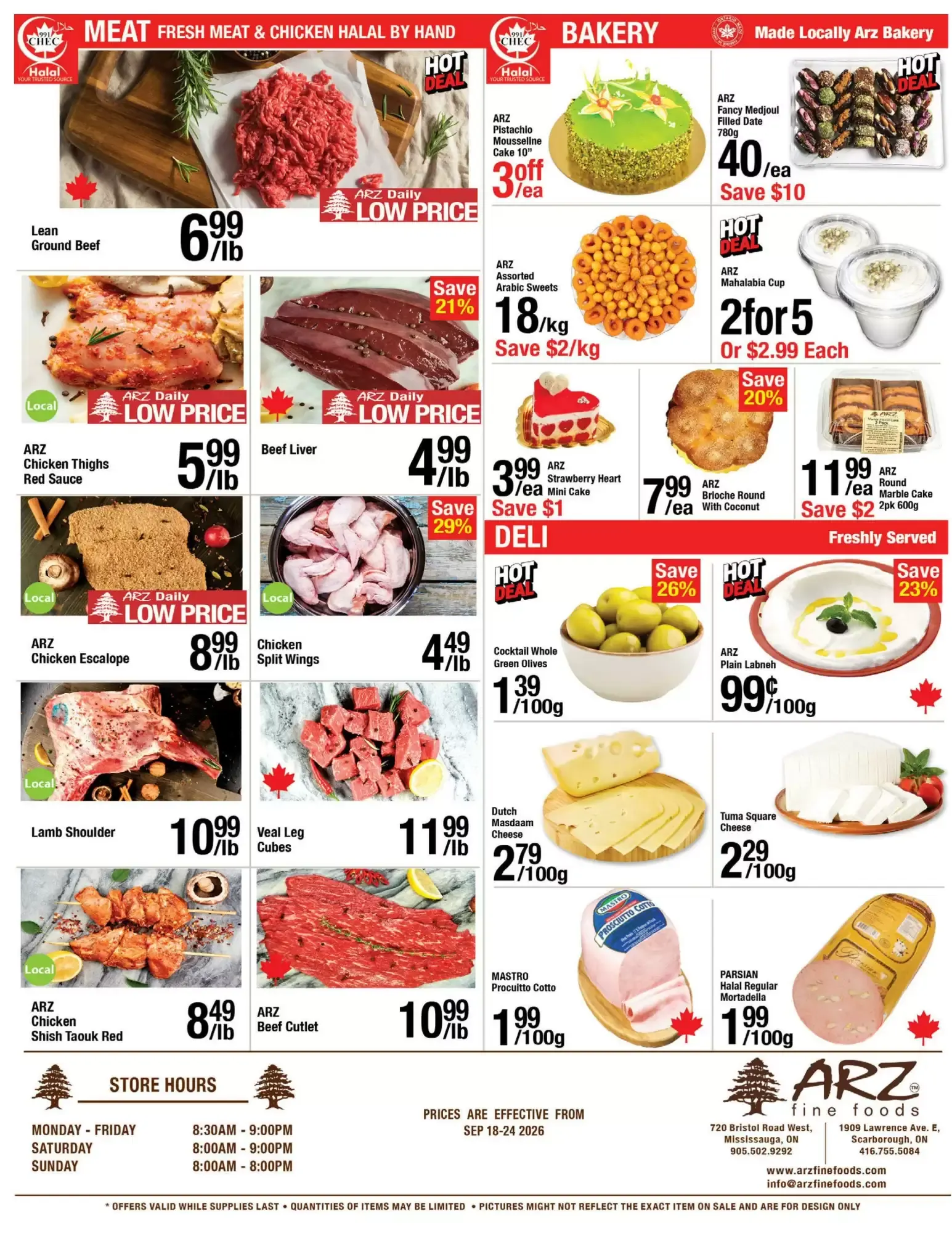 Arz Fine Foods - Ofertas de Otoño from September 18 to September 24 2026 - flyer page 4