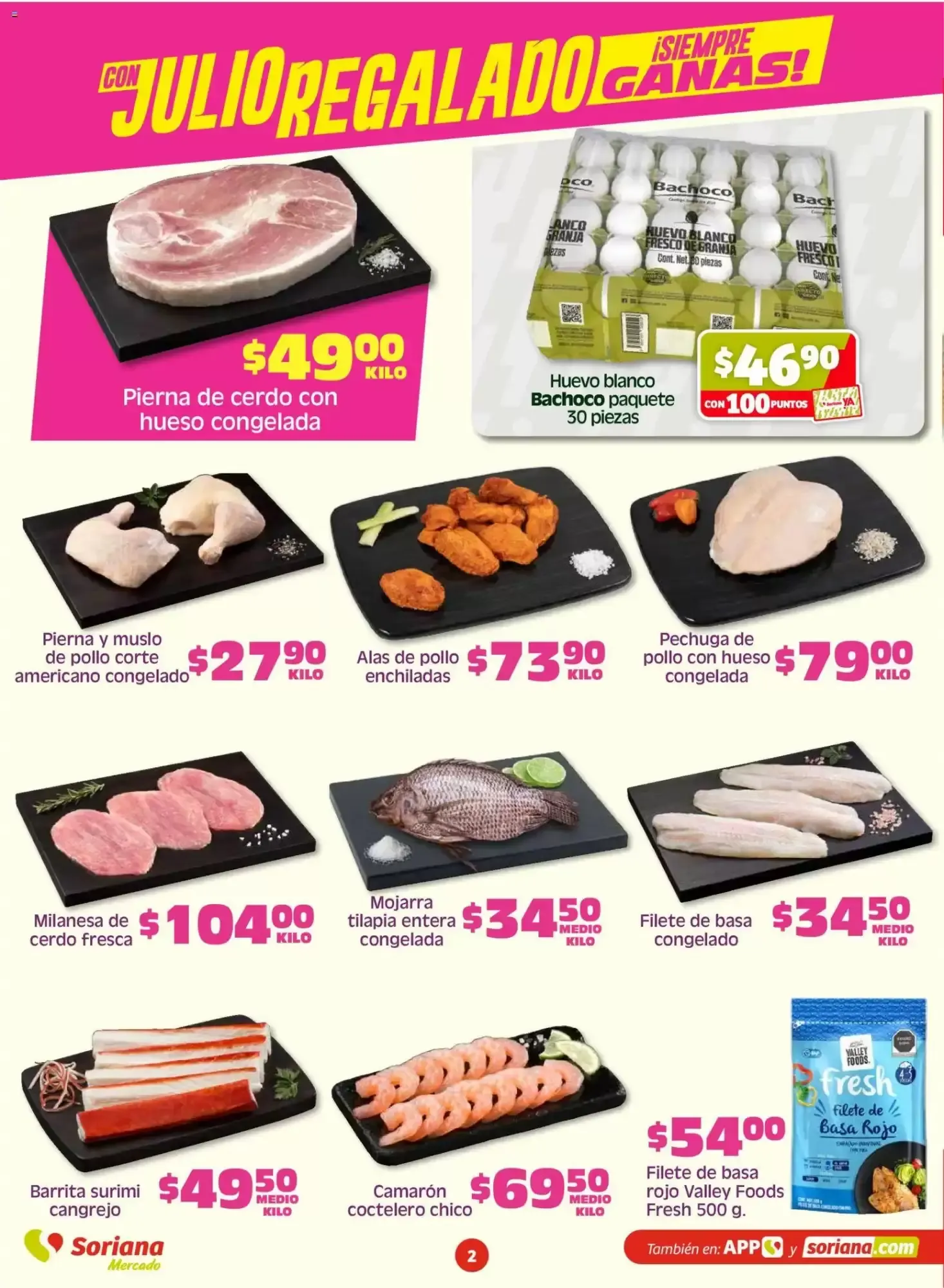 Catálogo de Folleto Soriana Mercado 3 de julio al 6 de julio 2026 - Pagina 2