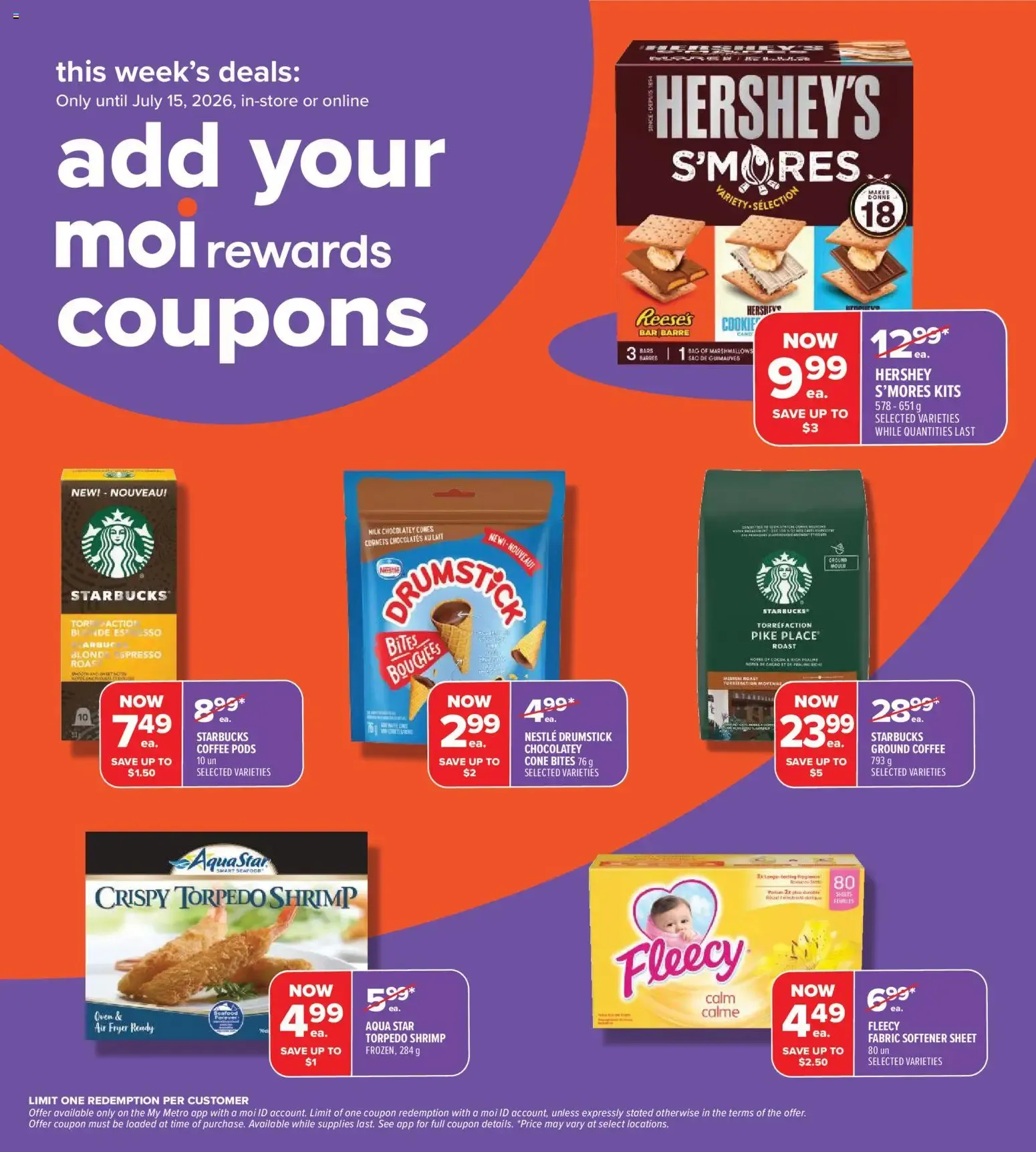Metro weekly flyer - Québec from Jul 9, 2026 > weekly specials & deals from July 9 to July 15 2026 - flyer page 4