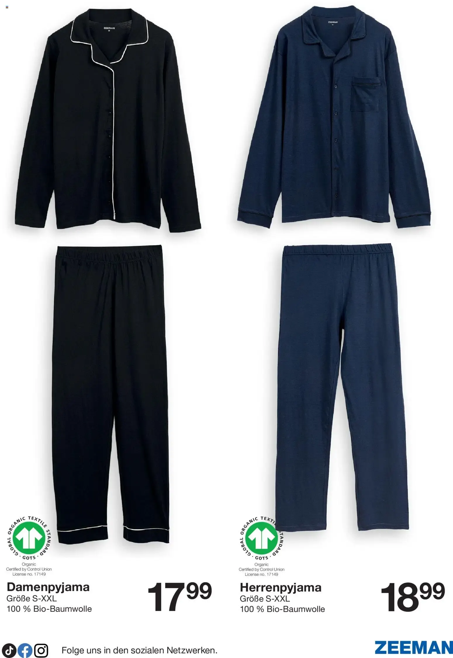 Diese Woche: warme Pyjamas für jeden. von 24. Oktober bis 6. November 2026 - Prospekt seite 11