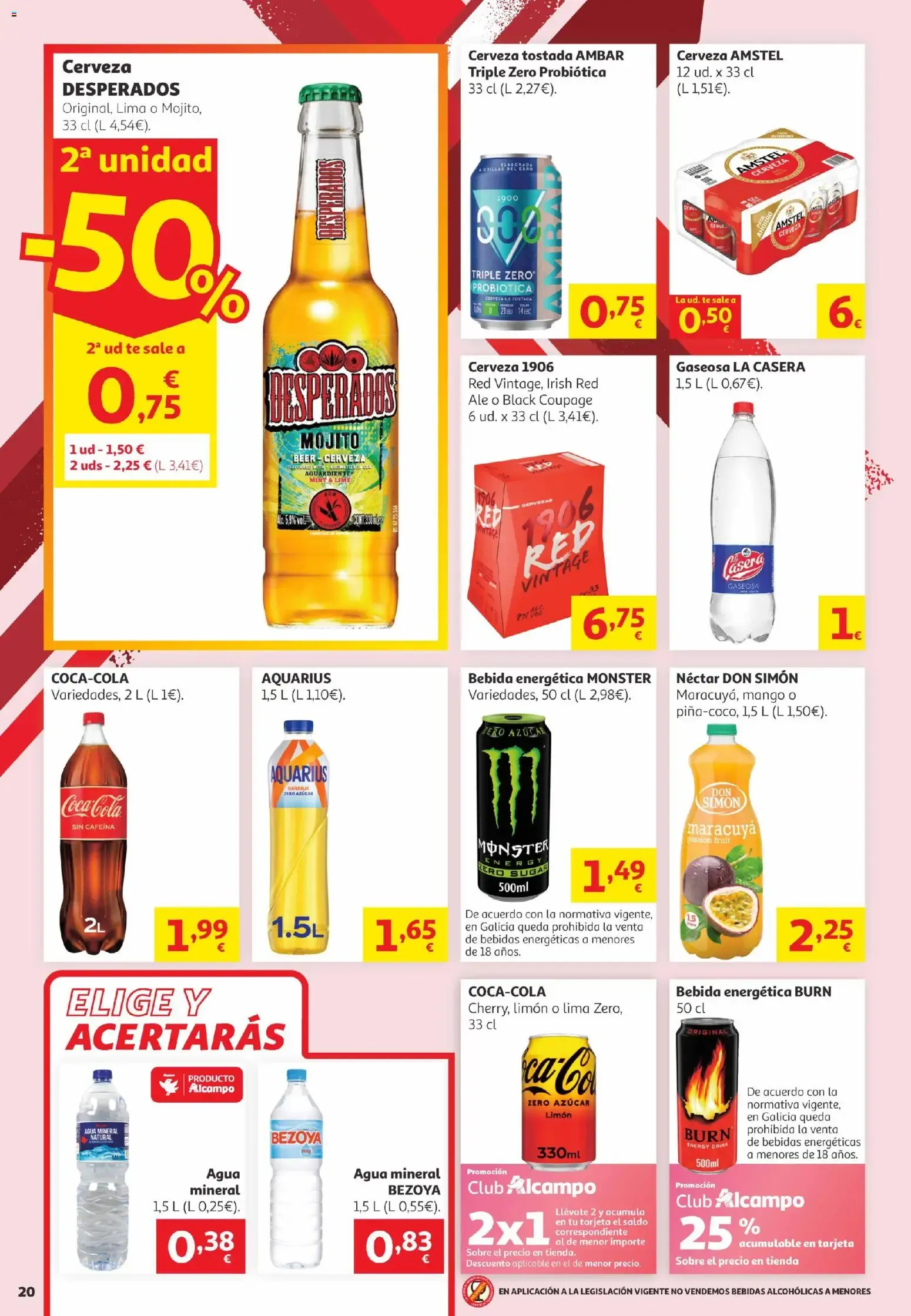 Catálogo de Alcampo Aniversario: El Partido del Ahorro 16 de junio al 29 de junio 2026 - Página 20