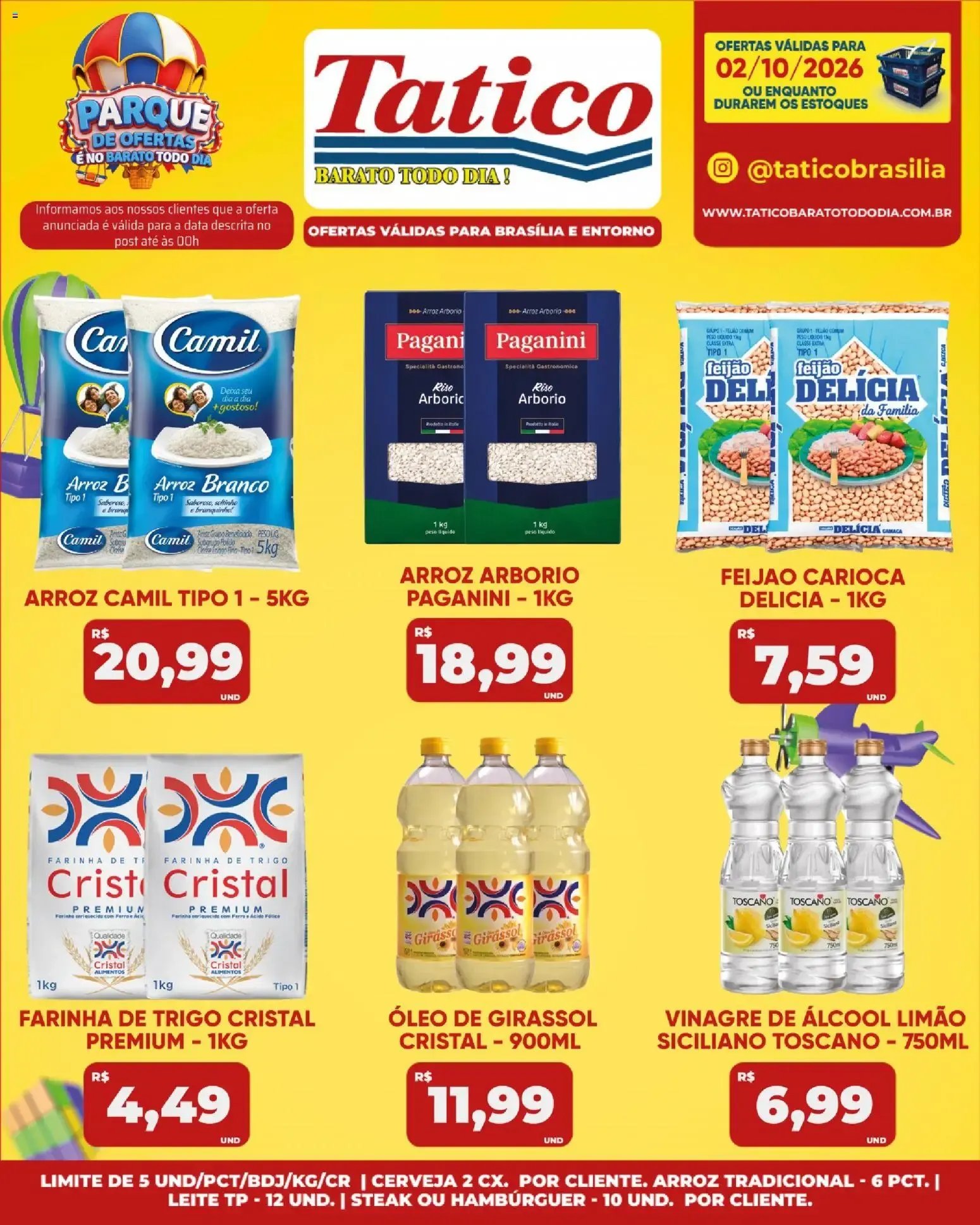 Encarte de Tatico ofertas do Dia de 02/10/2026 | Promoções Online 2 de outubro até 2 de outubro 2026 - Pagina 15