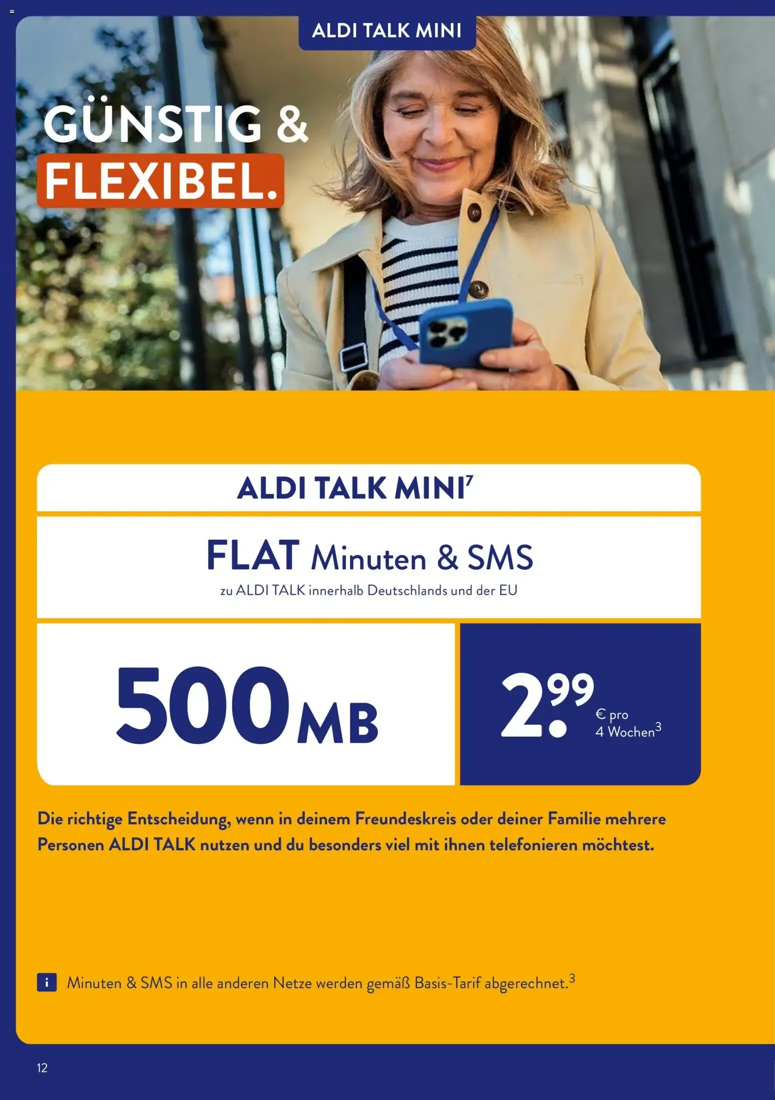 Aldi Süd Talk (ab 09.12.2025) zum Blättern von 1. Dezember bis 30. September 2026 - Prospekt seite 12