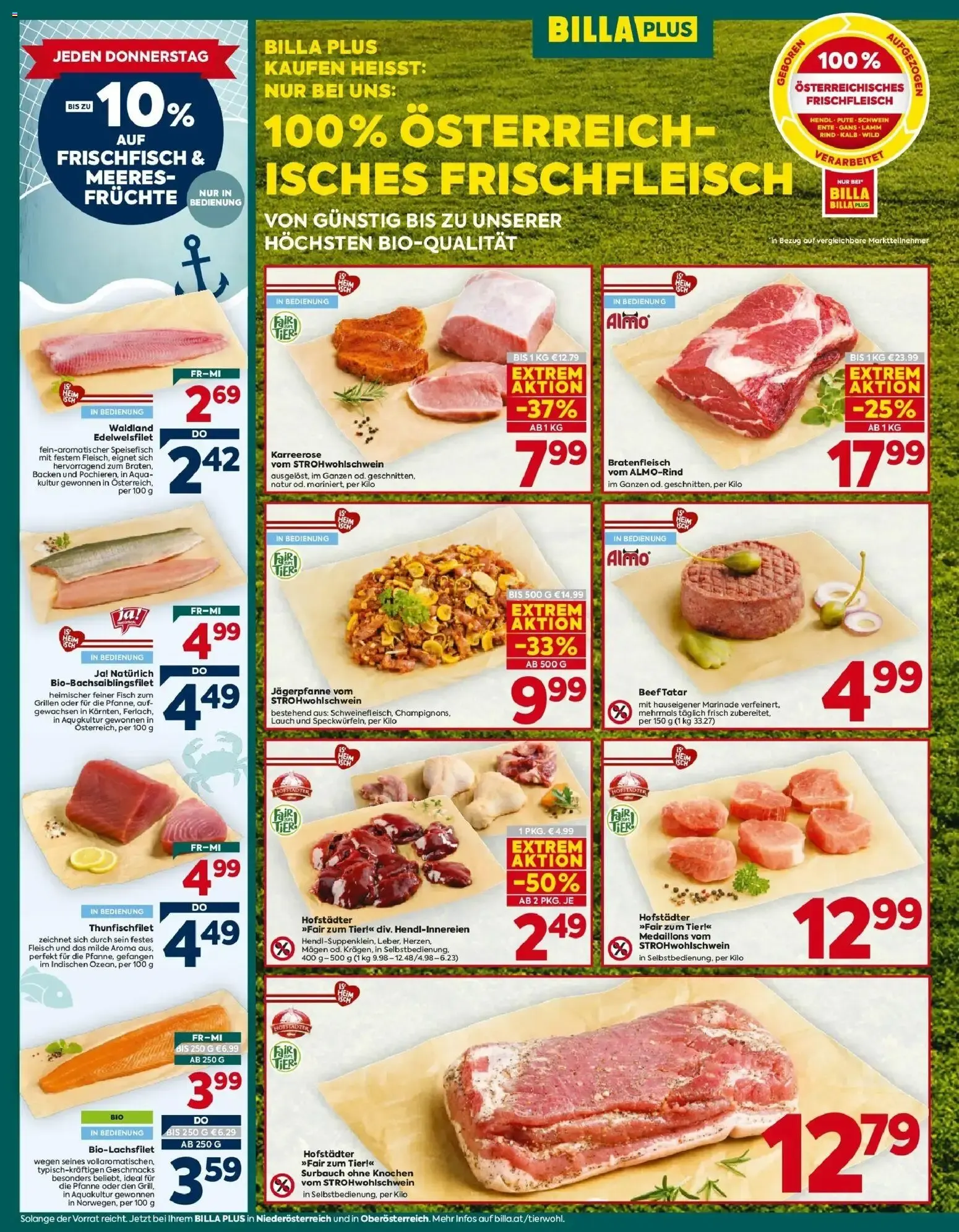 Billa Plus Flugblatt - Amstetten-Niederösterreich von 15.10.2026 - Aktuelle Angebote von 15. Oktober bis 21. Oktober 2026 - Flugblätt seite  10