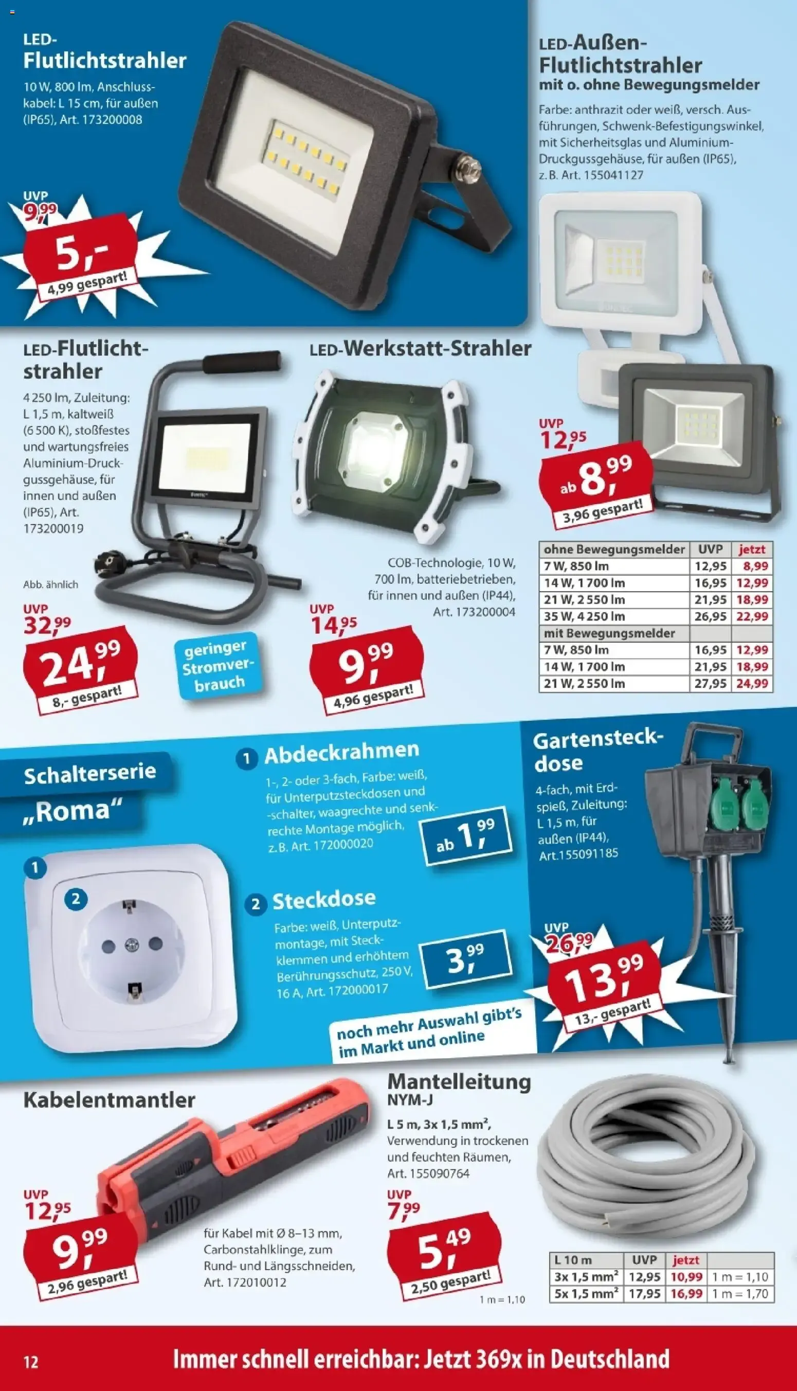 Sonderpreis Baumarkt Prospekt (ab 01.08.2026) zum Blättern von 1. August bis 7. August 2026 - Prospekt seite 12