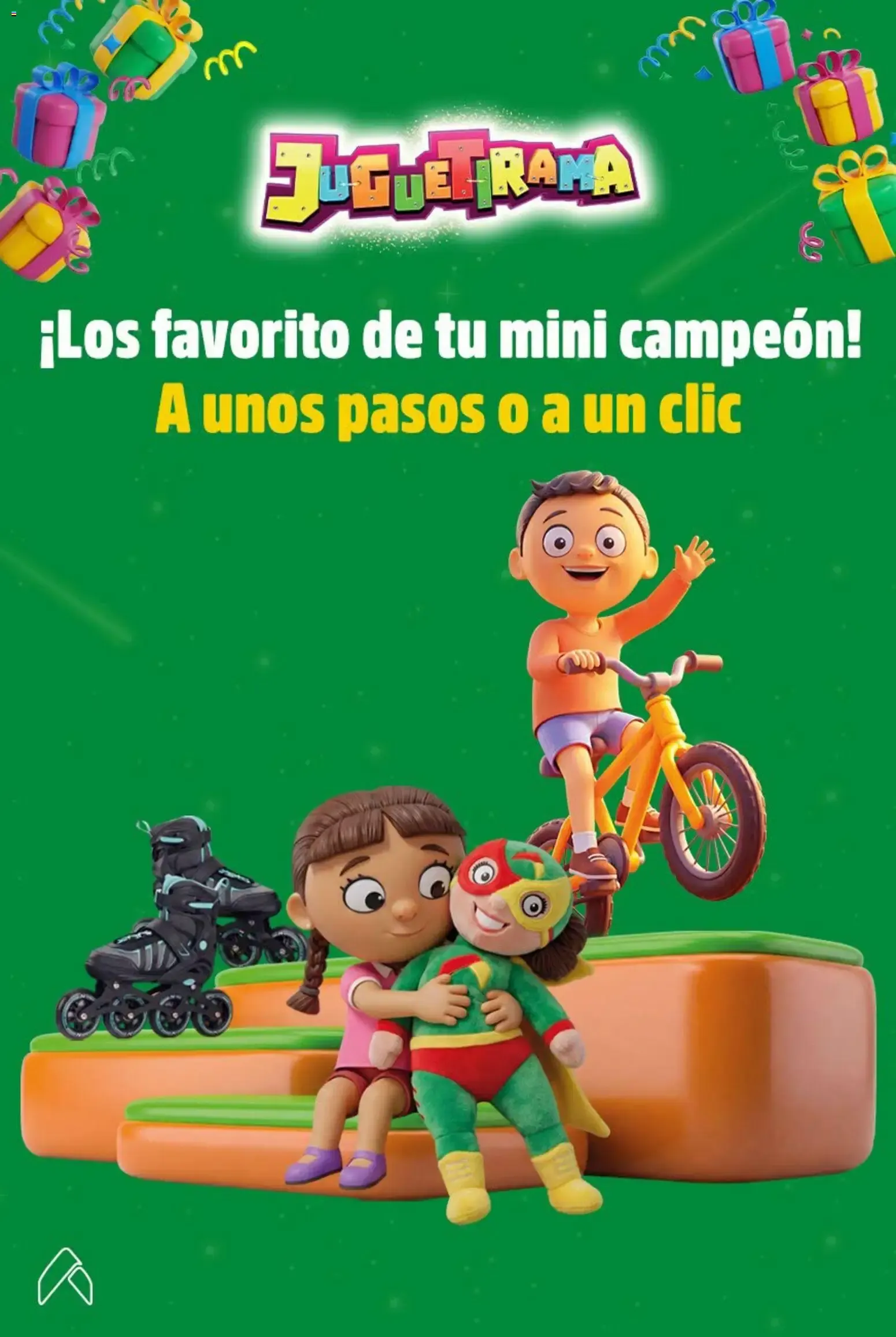 Catálogo de JUGUETIRAMA ¡Los favorito de tu mini campeón! A unos pasos o a un clic 3 de octubre al 4 de noviembre 2026 - Pagina 1