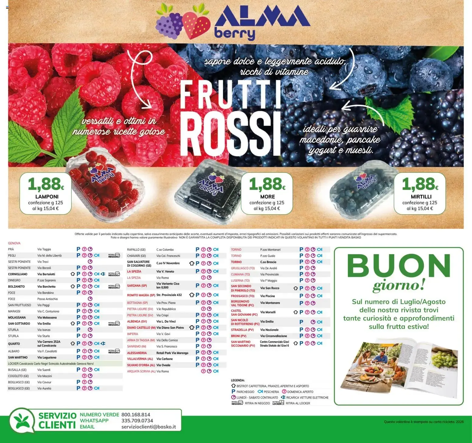 Basko: Speciale FRUTTA ESTIVA da 7 luglio a 20 luglio di 2026 - Pagina del volantino 4