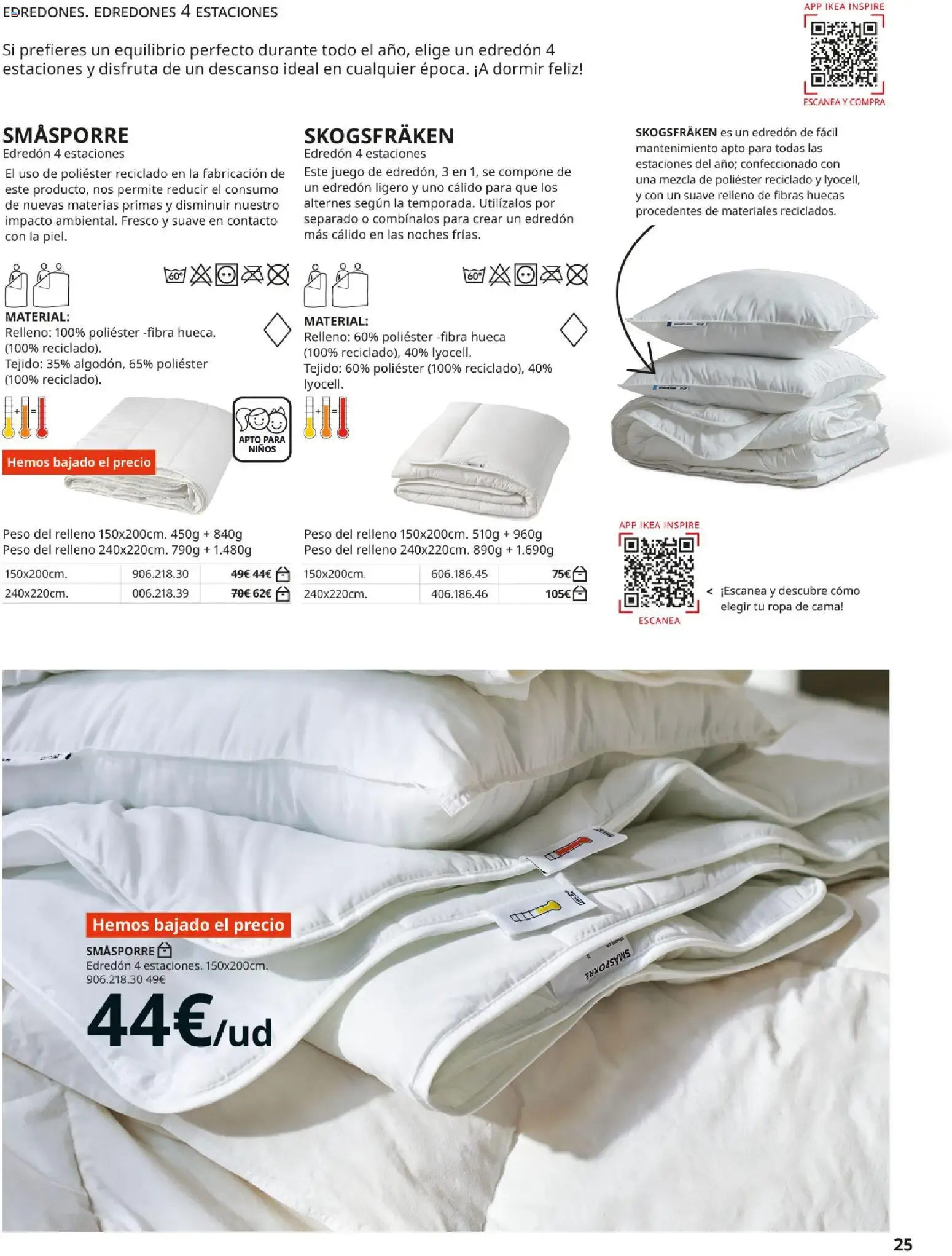 Catálogo de IKEA - Guía de Compra Ropa de cama 1 de septiembre al 31 de enero 2027 - Página 25