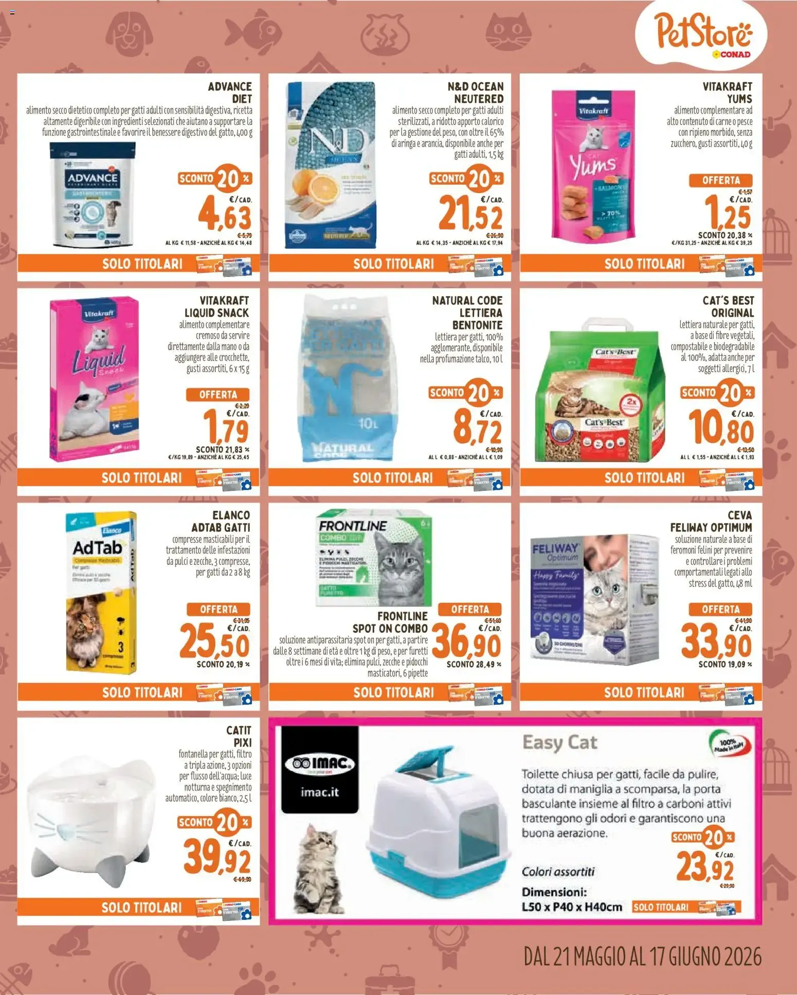 PetStore CONAD da 21 maggio a 17 giugno di 2026 - Pagina del volantino 5