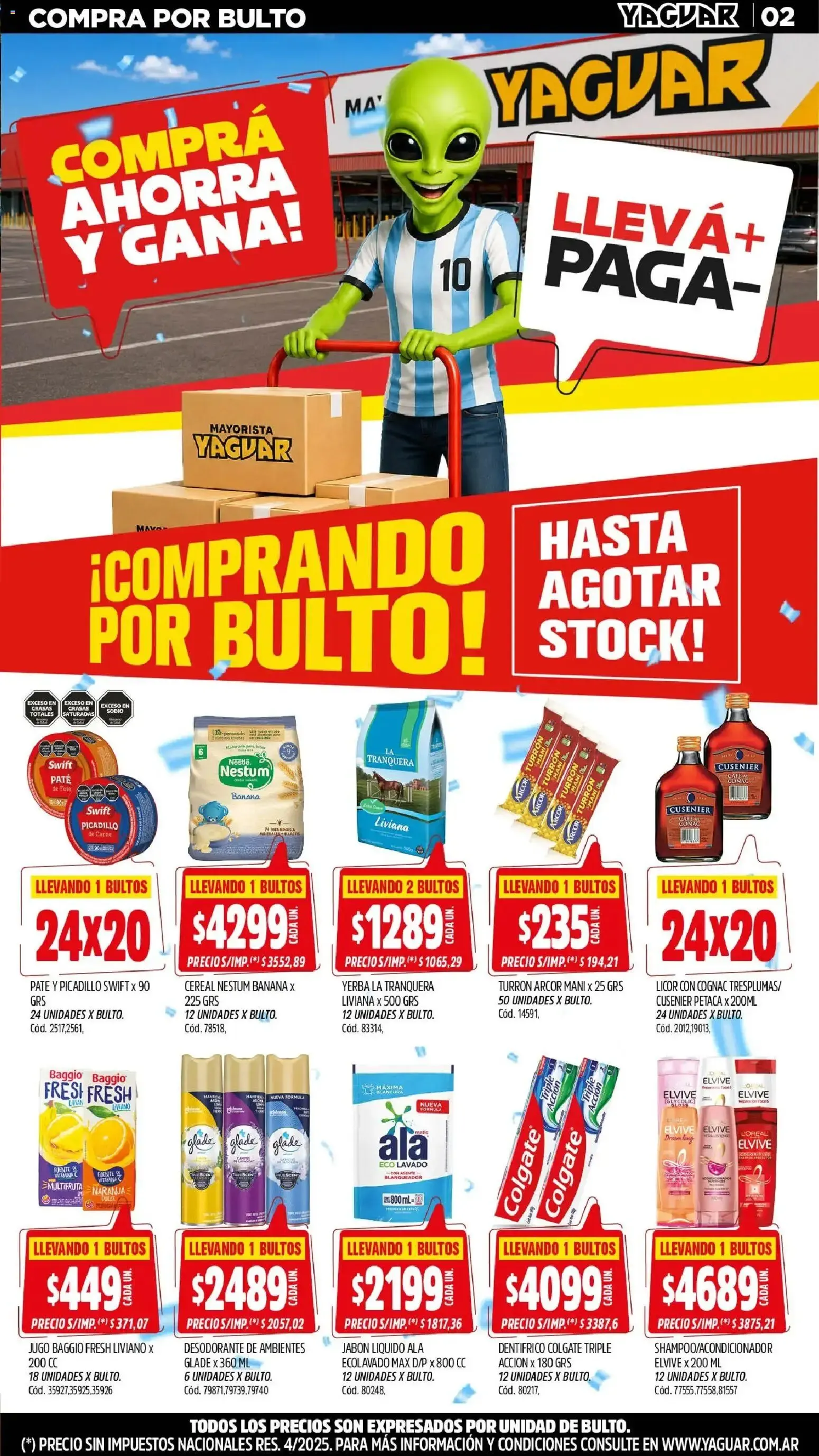 Ofertas de Mayorista Yaguar - Precios de Otro Planeta - Ofertas para Trelew 29 de junio al 5 de julio 2026 - Página 3 del catálogo