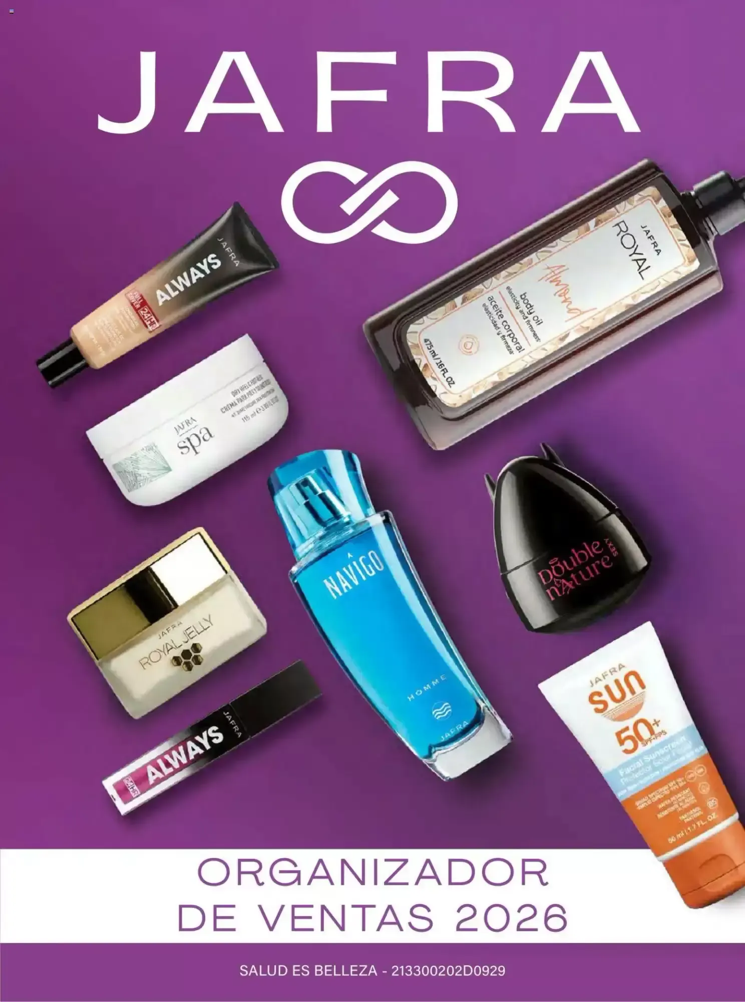 Catálogo de JAFRA ORGANIZADOR DE VENTAS 2026 1 de julio al 1 de enero 2027 - Pagina 1