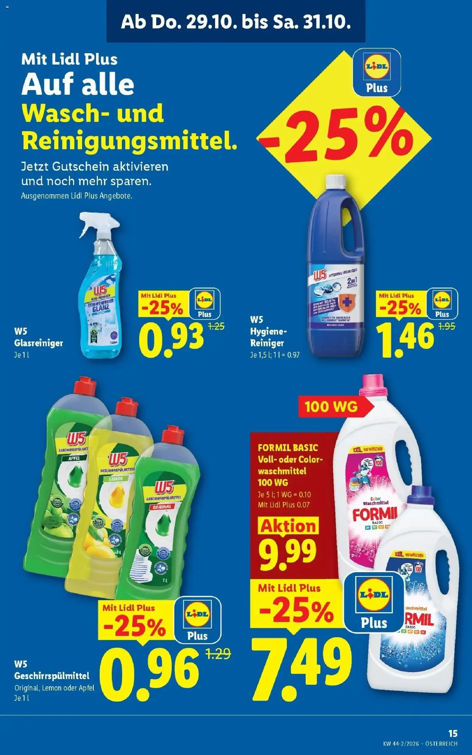 Lidl Flugblatt - Wien ab 25.10.2026 - Angebote ab donnerstag von 29. Oktober bis 31. Oktober 2026 - Flugblätt seite  17
