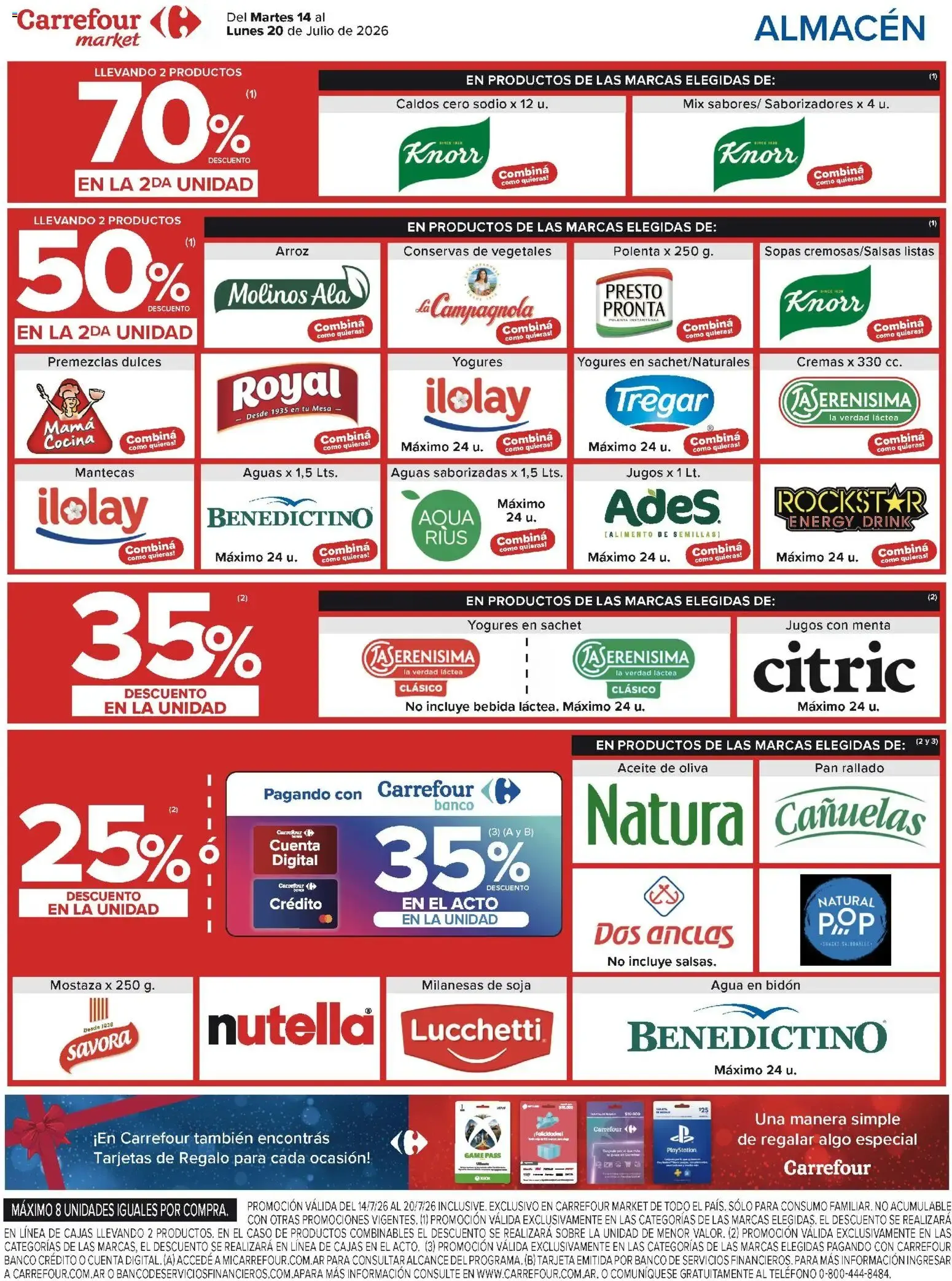 Ofertas de Carrefour Market catálogo del 14/07/2026 - 20/07/2026 14 de julio al 20 de julio 2026 - Página 11 del catálogo