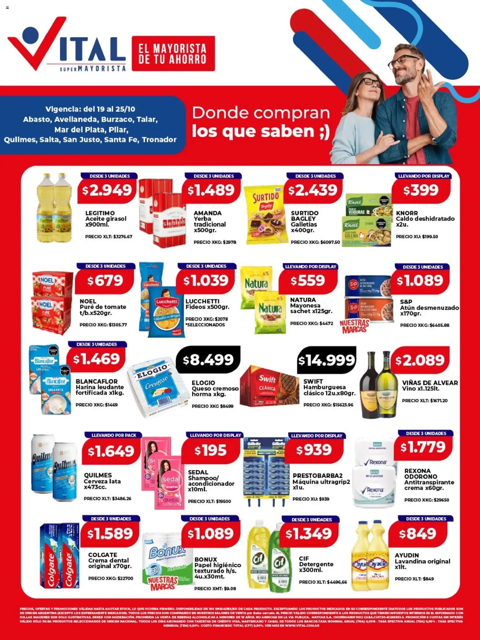 Vital - Ofertas || del 19/10/2026 - 25/10/2026 || Catálogo