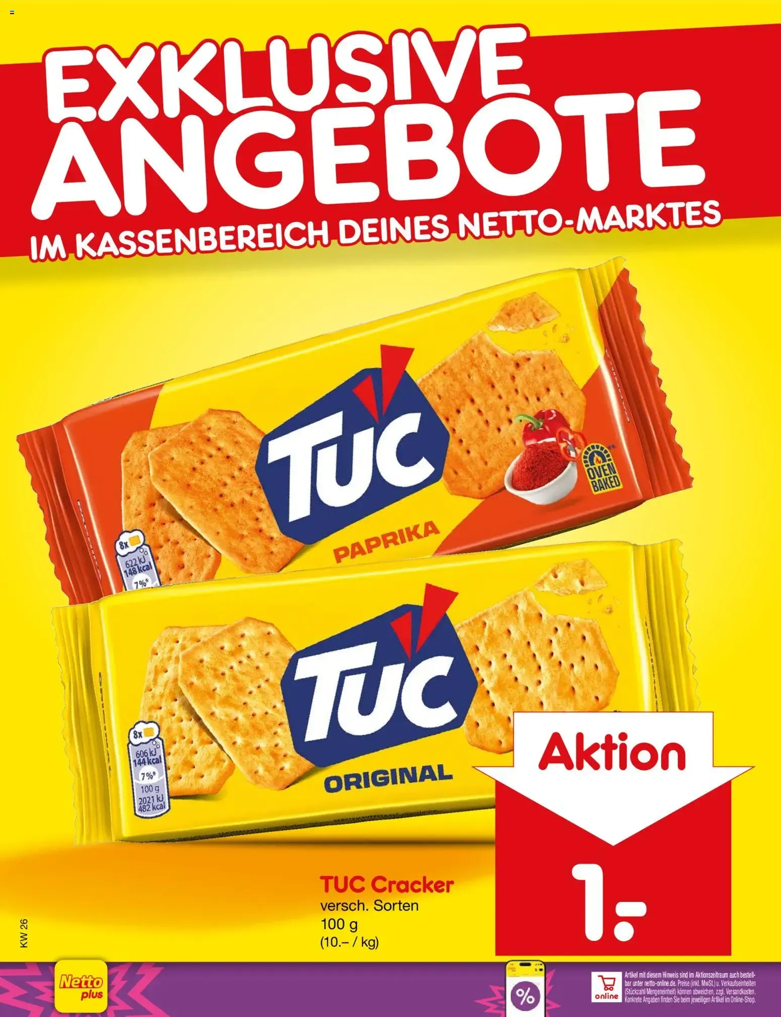 Netto Marken-Discount Prospekt (ab 22.06.2026) » Angebote von 22. Juni bis 27. Juni 2026 - Prospekt seite 32