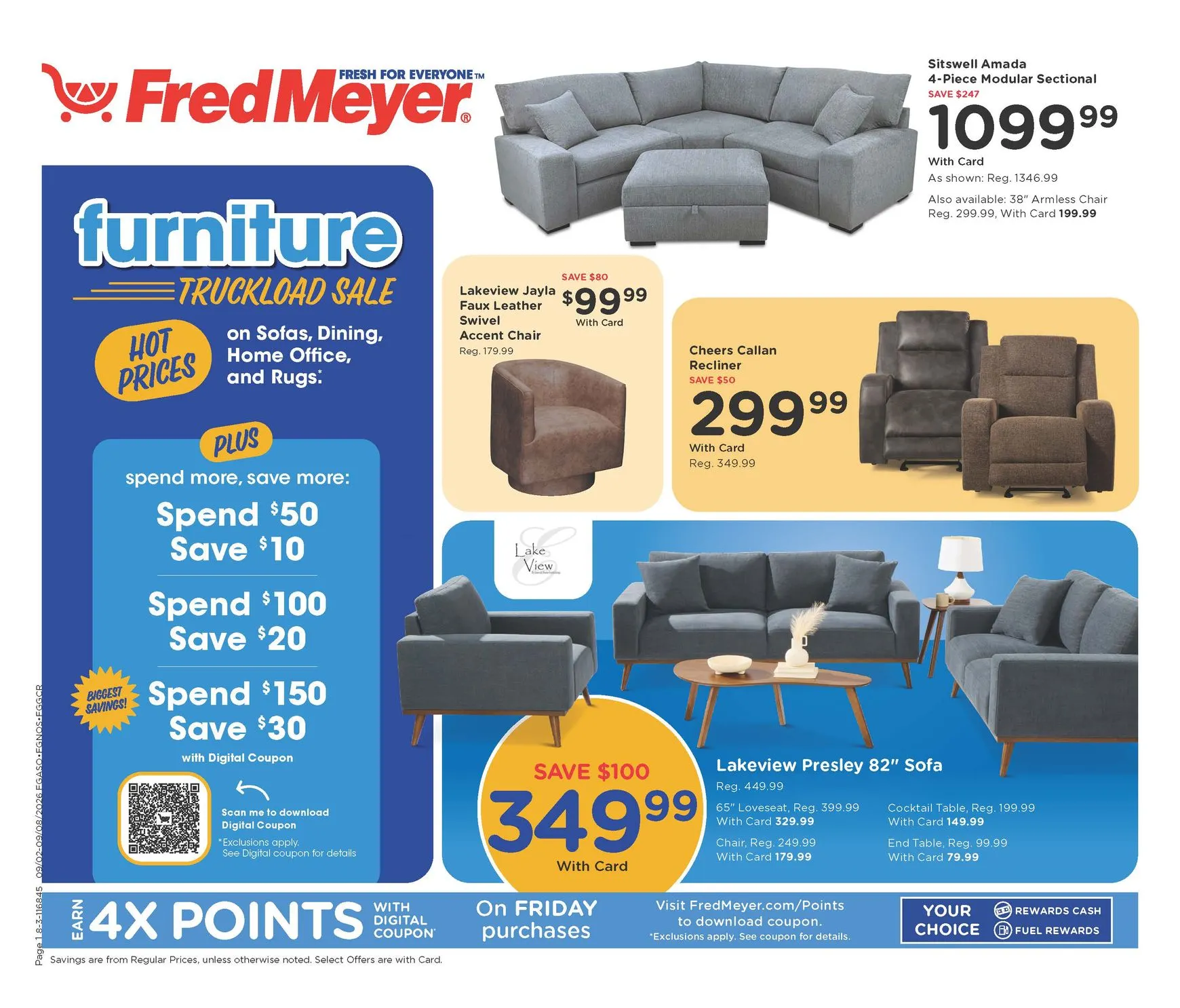 Current Fred Meyer - Home & Apparel leaflet valid from Wednesday 09/02/2026 to Tuesday 09/08/2026