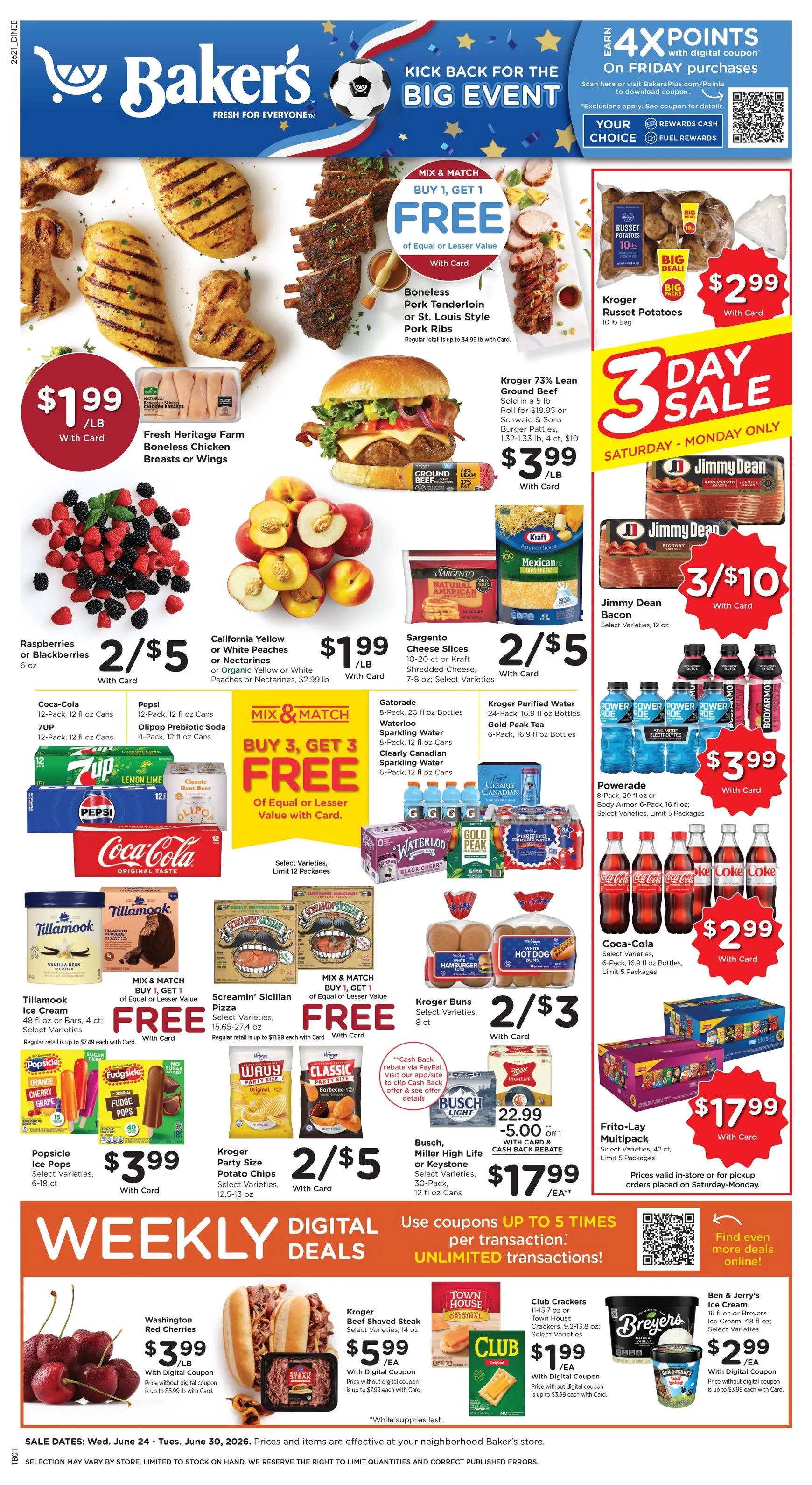 Current Baker's leaflet valid from Wednesday 06/24/2026 to Wednesday 07/01/2026