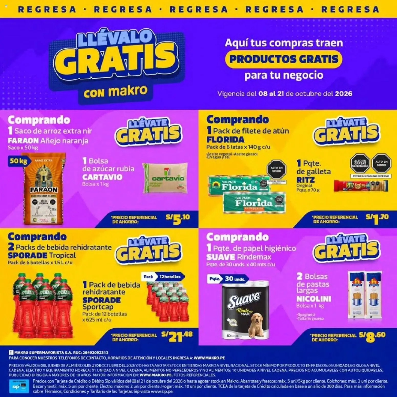Catalogo de Makro catálogo online del 08/10/2026 8 de octubre al 21 de octubre 2026 - Pag 1