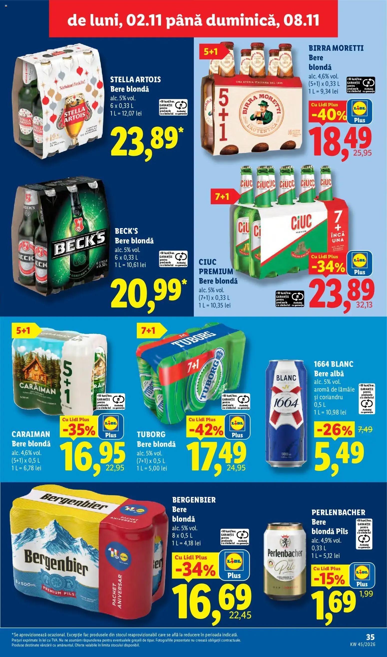 Catalog Catalog Lidl BLACK FRIDAY (02.11.2026) de la 2 noiembrie până la 8 noiembrie 2026 - Revista Pagina 35