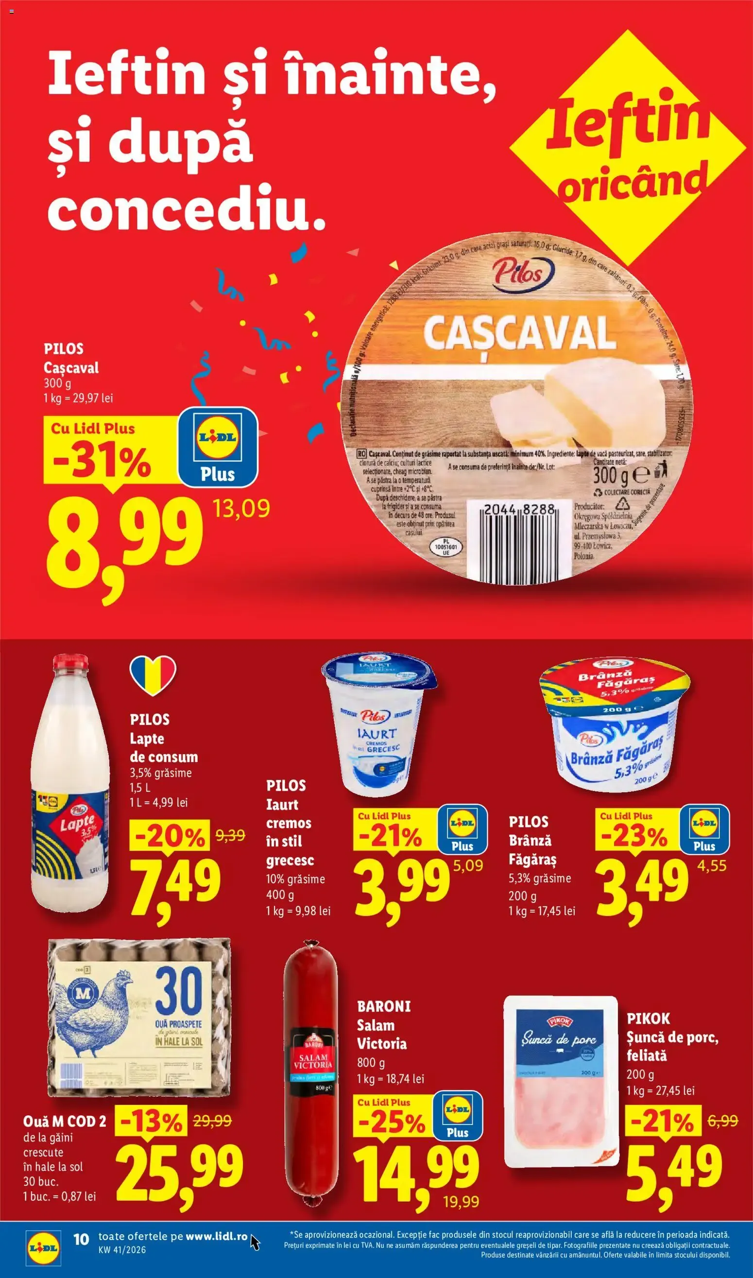 Catalog Catalog LIDL 05.10.2026 - Oferta și Revista online de la 5 octombrie până la 11 octombrie 2026 - Revista Pagina 10