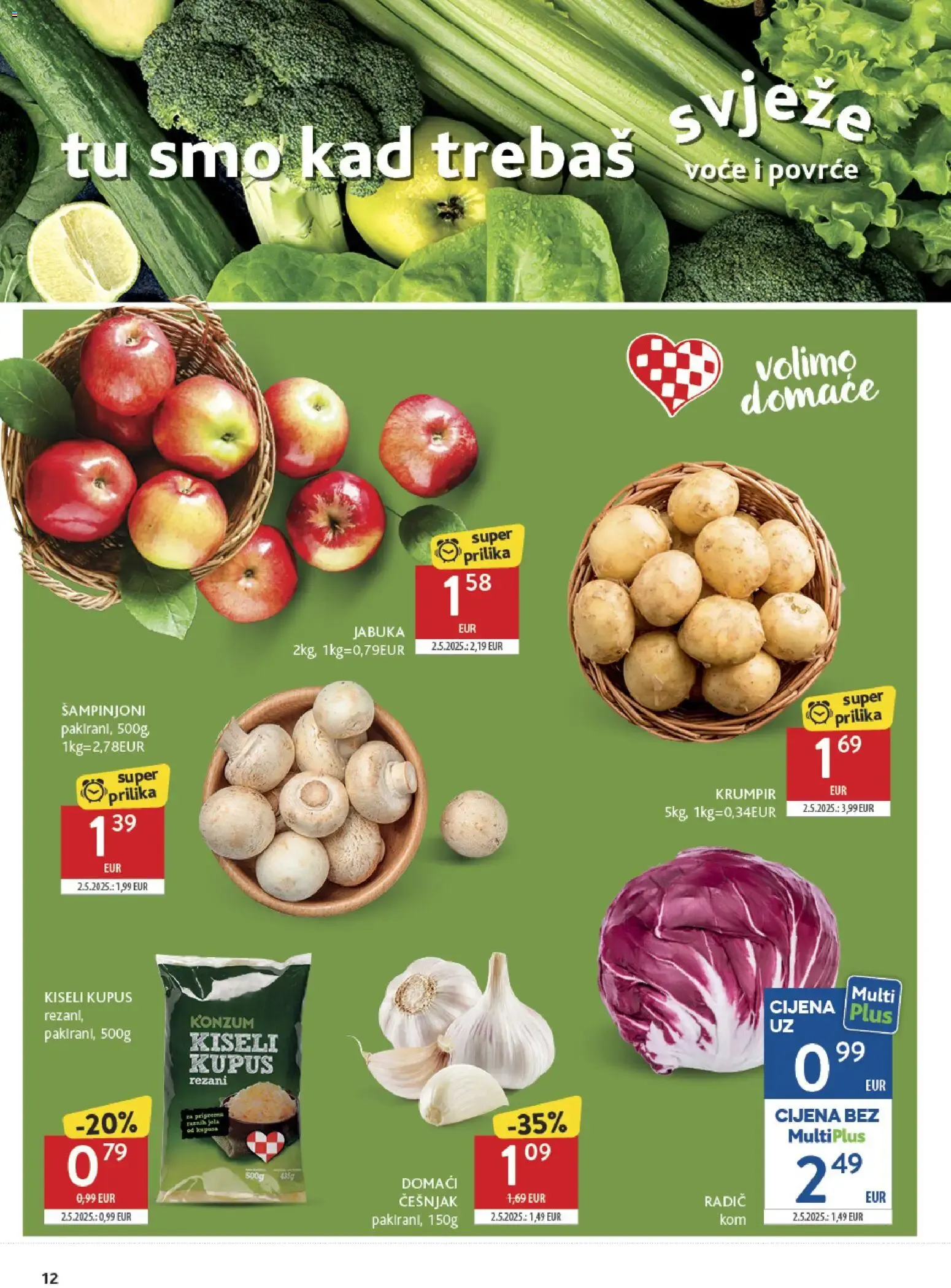 Katalog Konzum Katalog 40/2026 od 30. rujna do 6. listopada 2026. - Pregled Stranica 12