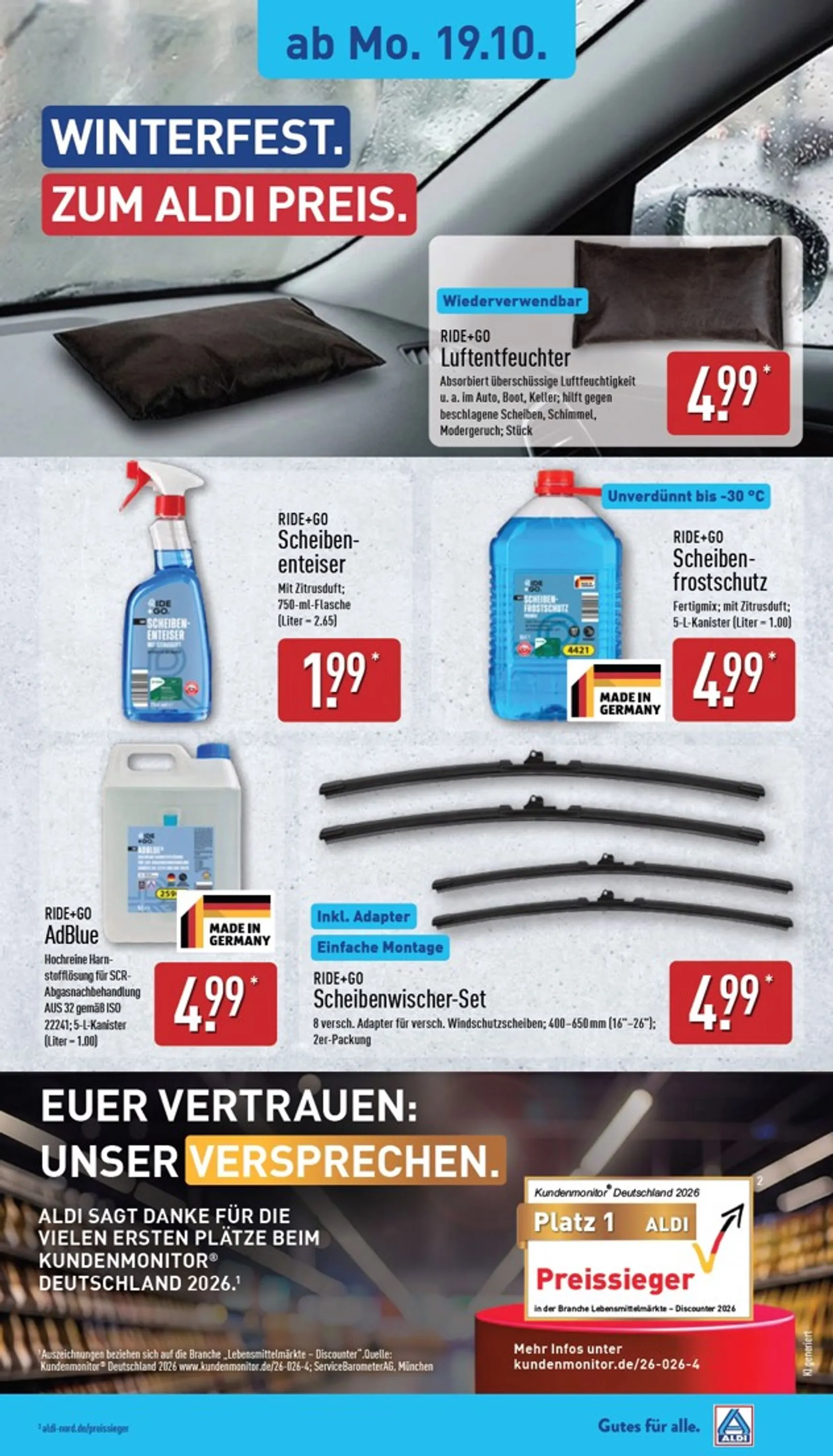 ALDI NORD - Ausblick Prospekt nächste Woche – von Montag 19.10.2026 bis Samstag 24.10.2026 von 19. Oktober bis 24. Oktober 2026 - Prospekt seite 2