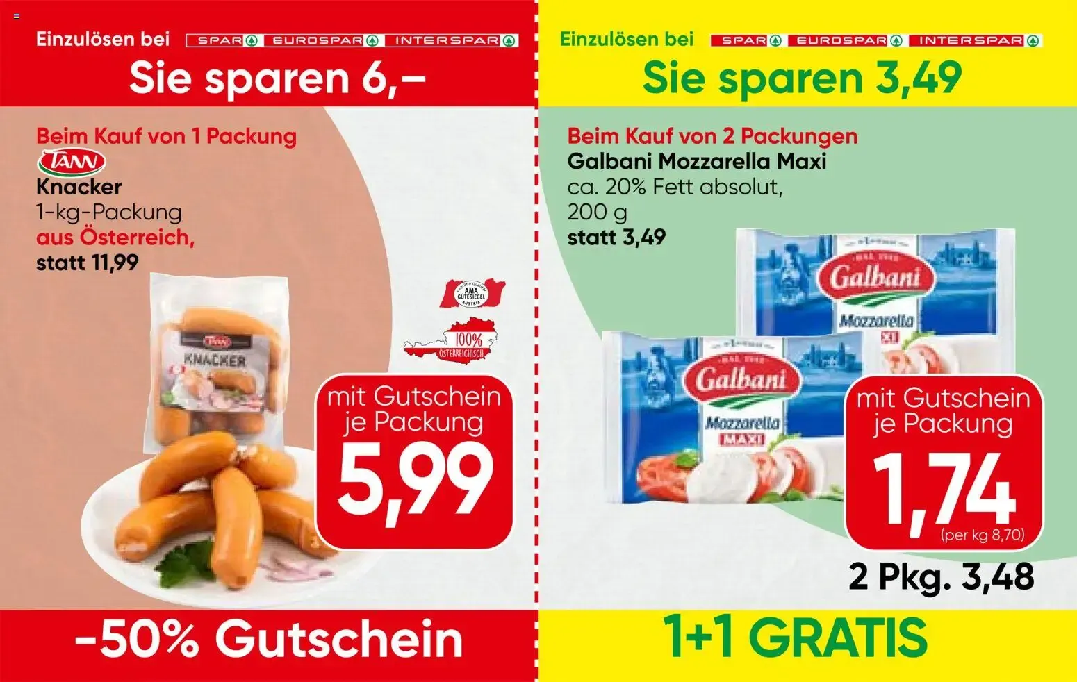 SPAR-Gutscheinheft von 23. Juli bis 12. August 2026 - Flugblätt seite  3