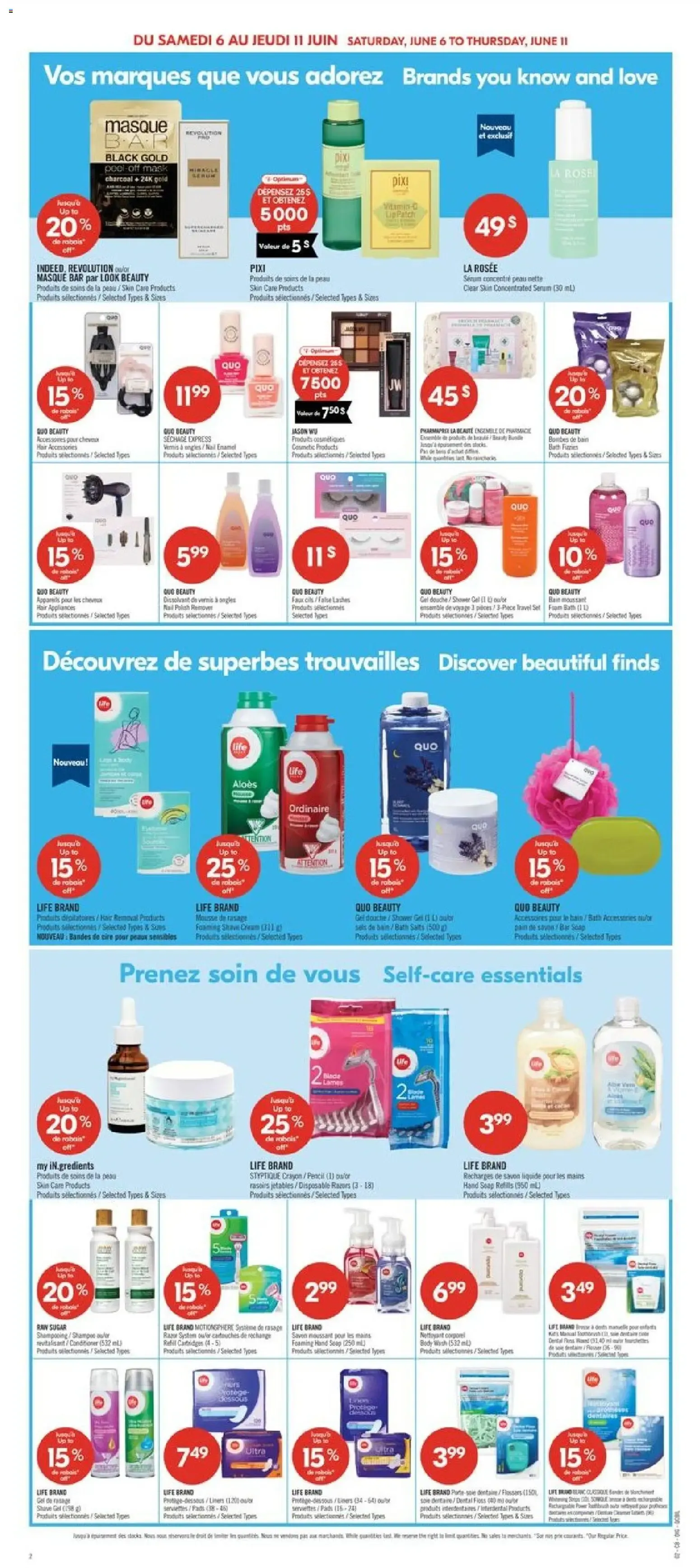 Pharmaprix weekly flyer / circulaire from Jun 5, 2026 > weekly specials & deals from June 5 to June 11 2026 - flyer page 14