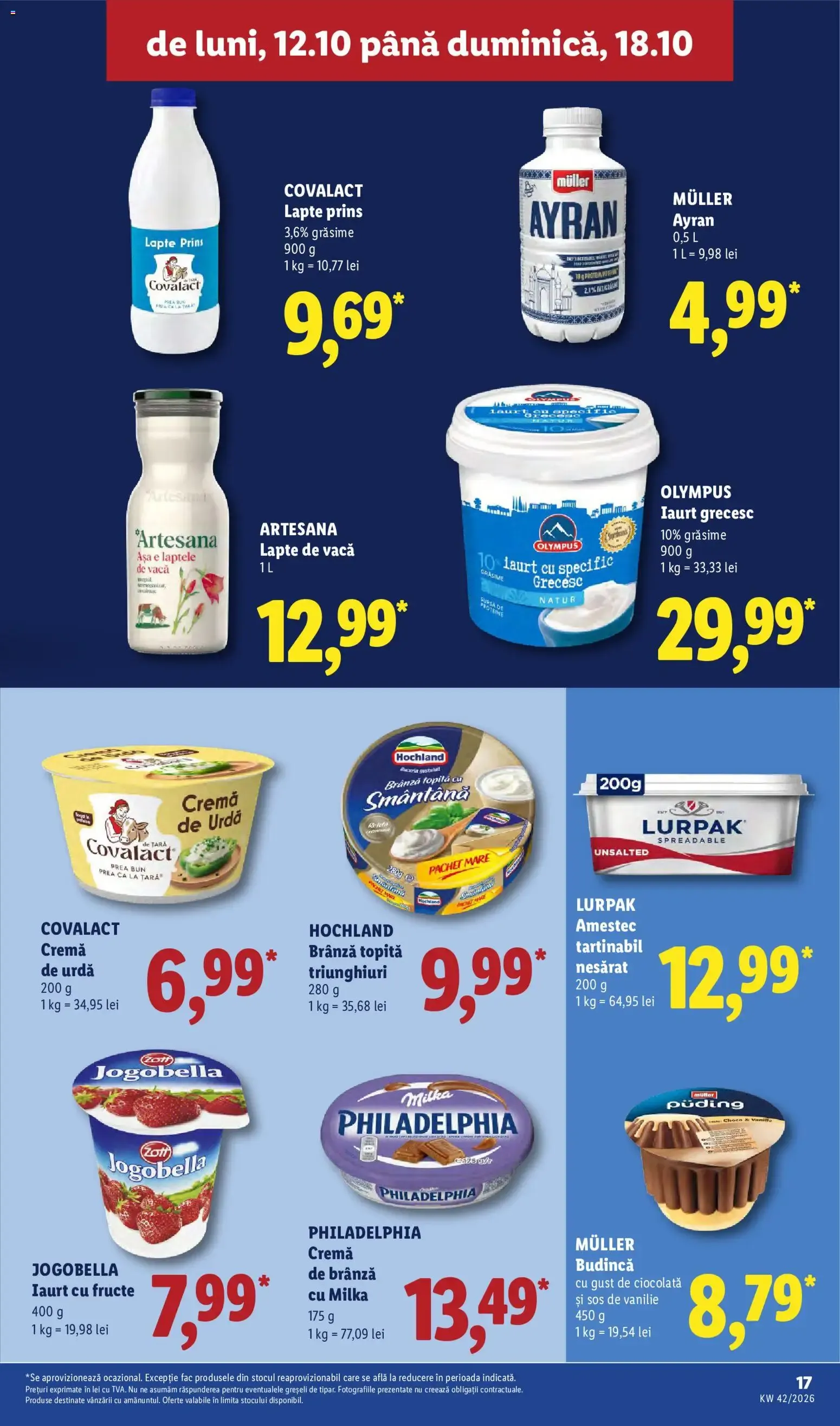 Catalog Catalog LIDL 12.10.2026 - Oferta și Revista online de la 12 octombrie până la 18 octombrie 2026 - Revista Pagina 17