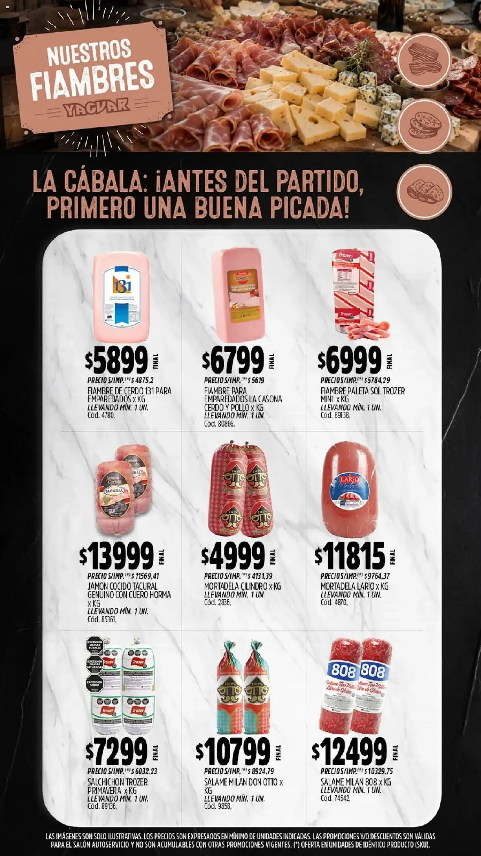 Ofertas de Mayorista Yaguar - Precios Bajo Cero 20 de julio al 26 de julio 2026 - Página 7 del catálogo